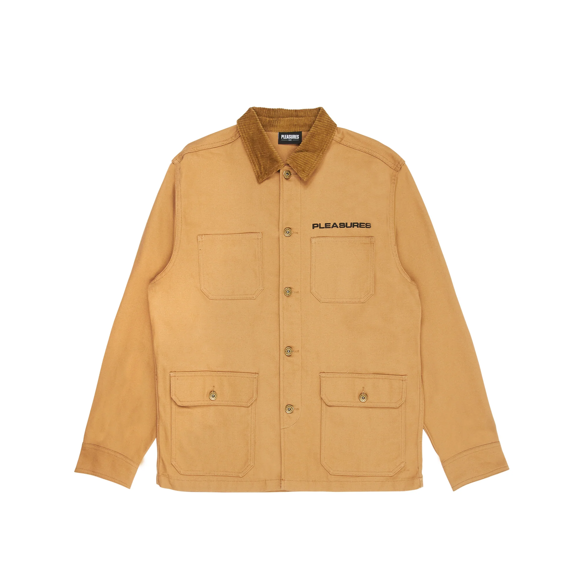 Pleasures Mens 'Khaki' Spike Chore Jacket