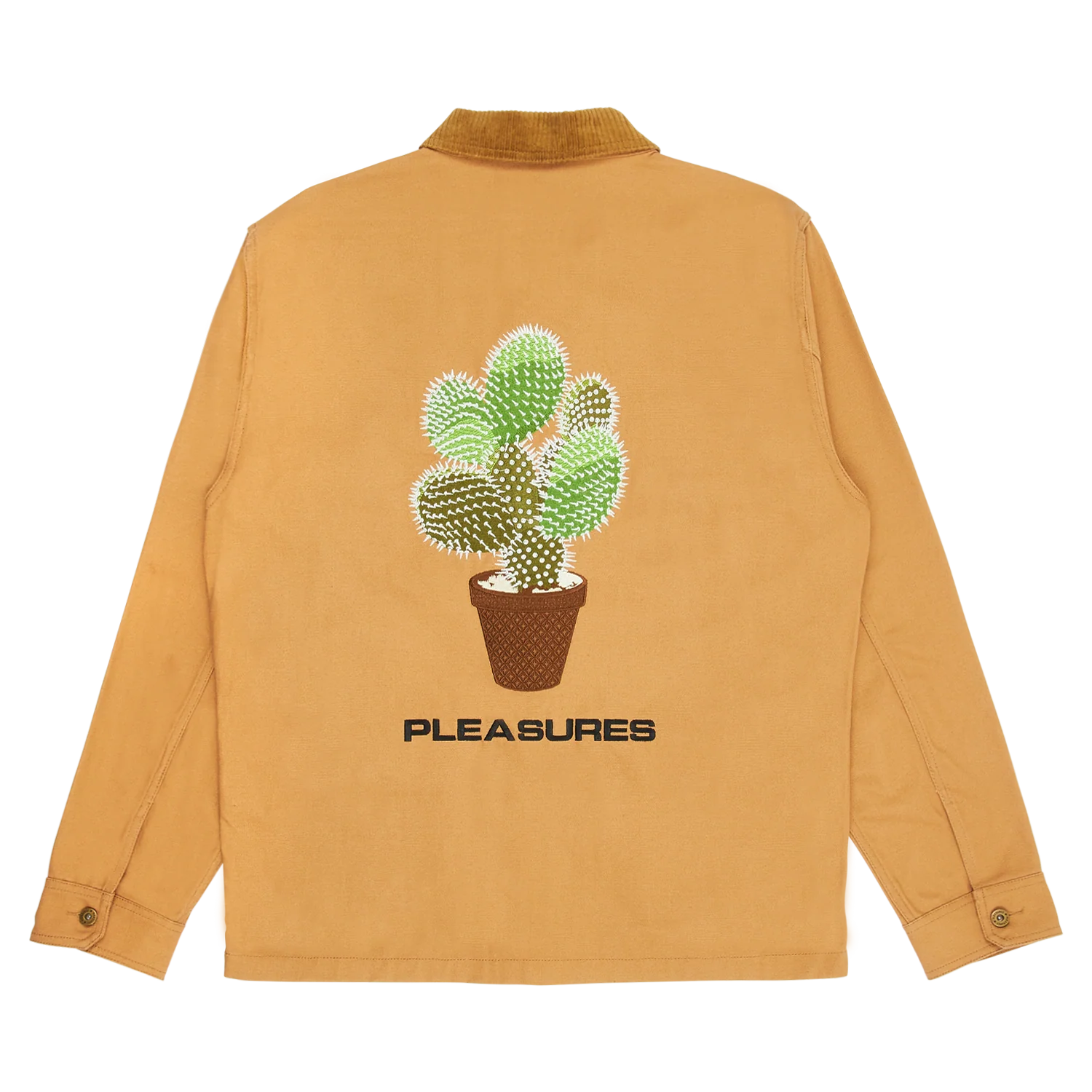 Pleasures Mens 'Khaki' Spike Chore Jacket - Image 2