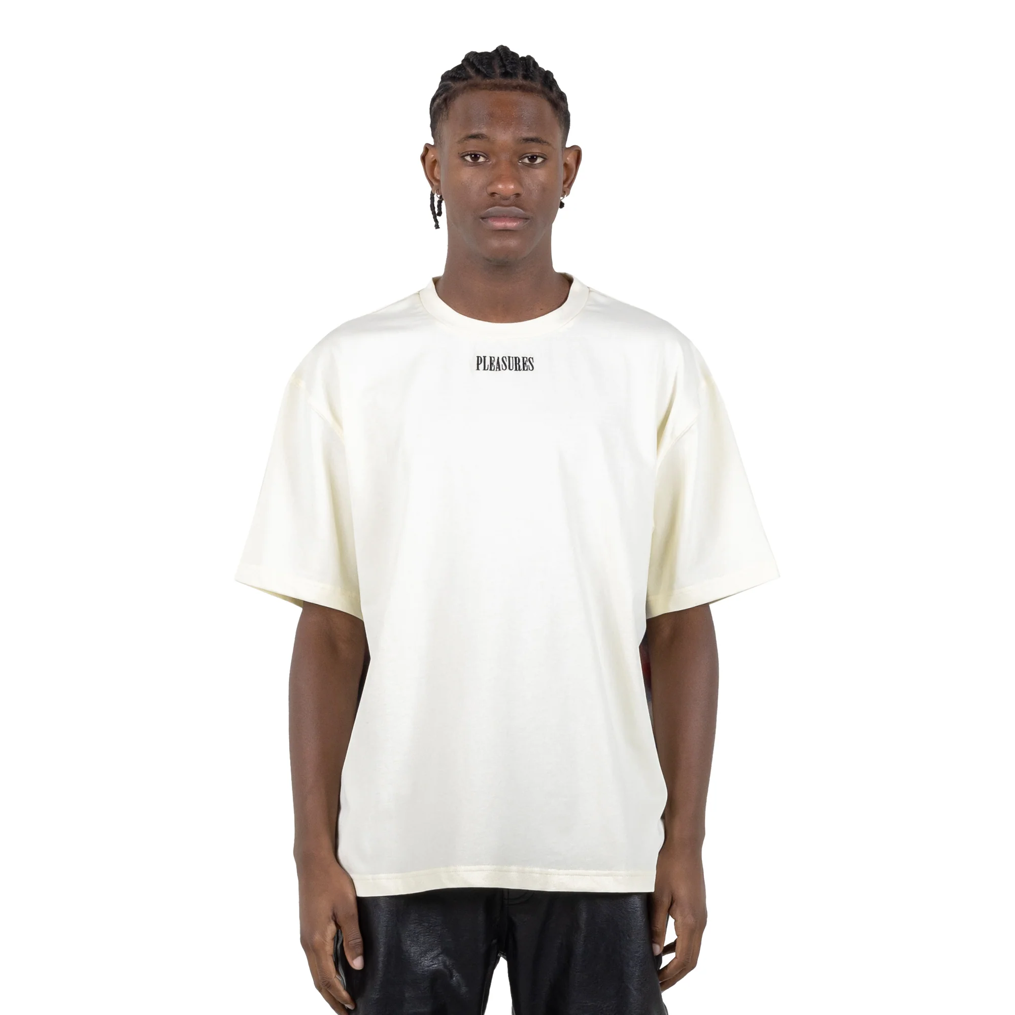 Pleasures Mens Tainted Contrast Heavyweight SS Shirt - Image 2
