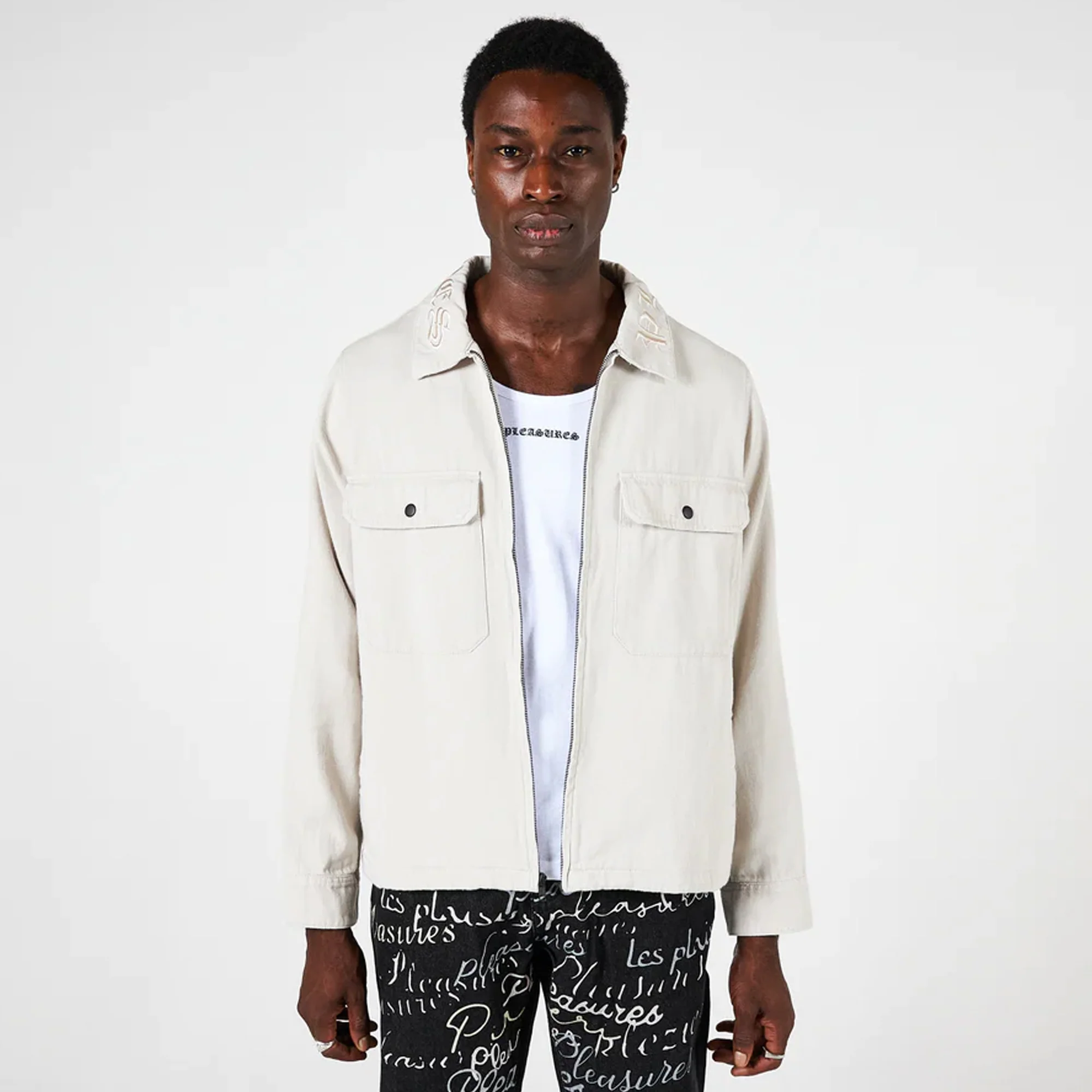 Pleasures Mens Temper Work Jacket - Image 2