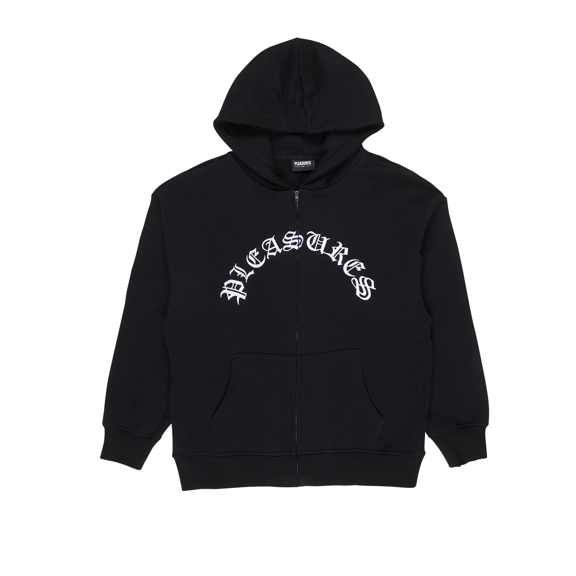Pleasures Mens Together Zip Hoodie 'Black'