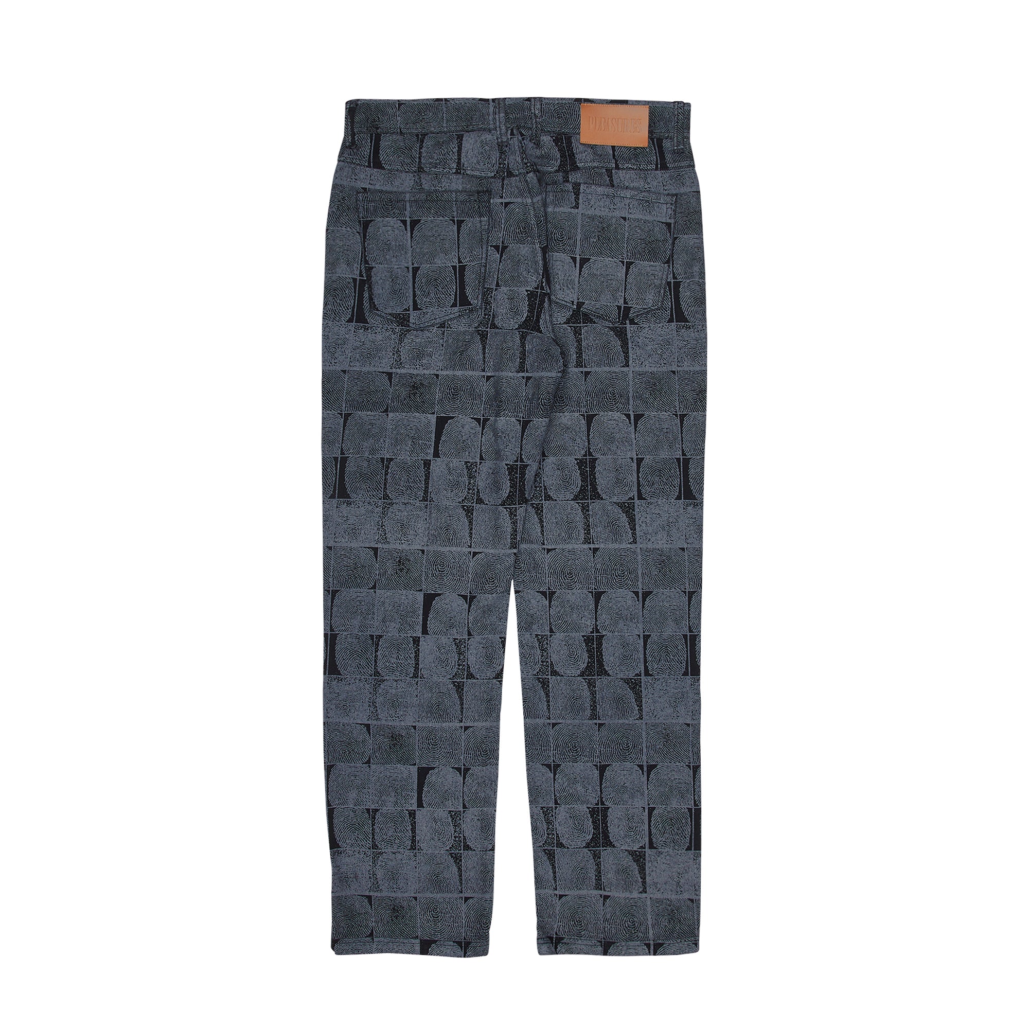 Pleasures Mens Trace Denim Pant 'Black' - Image 2