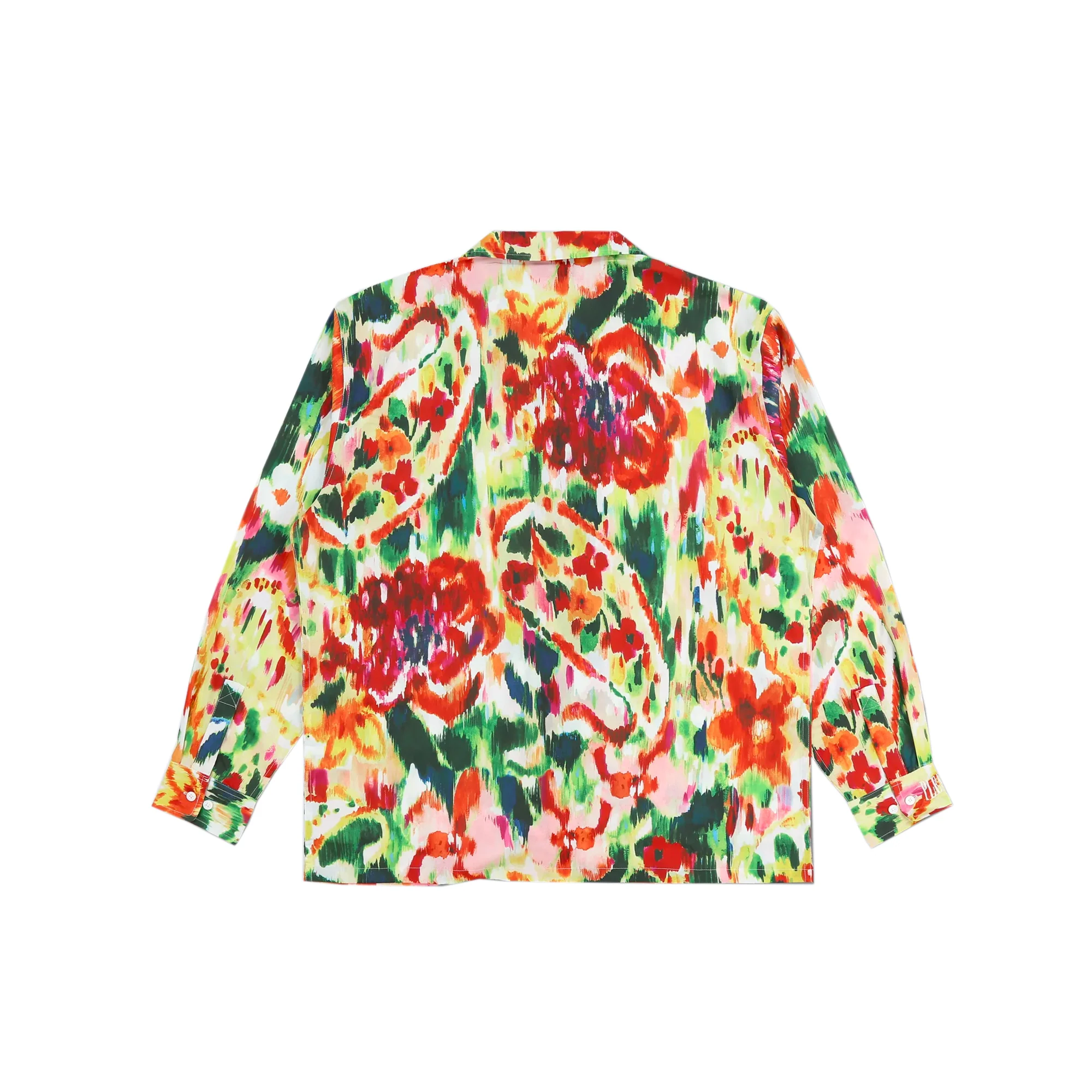 Pleasures Mens Trip Long Sleeve Button Down Shirt - Image 2