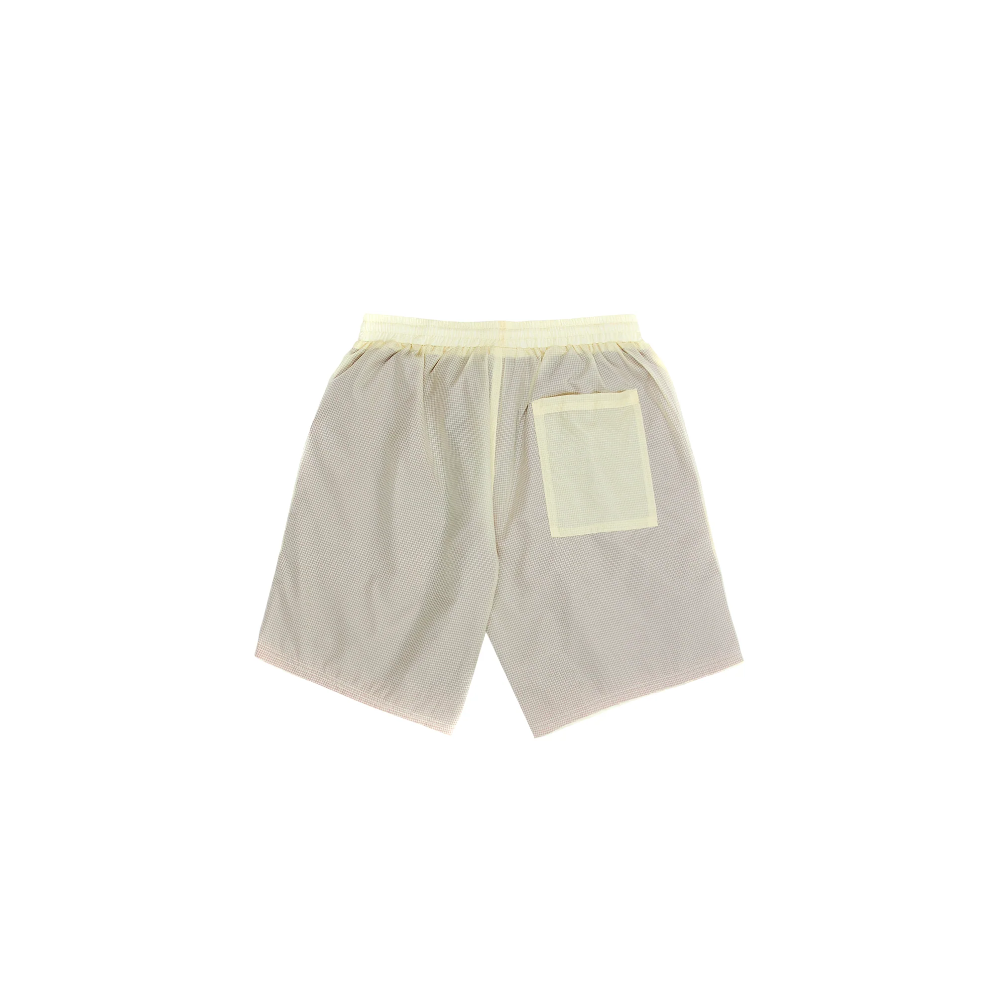 Pleasures Mens VCR Active Shorts 'Cream' - Image 2