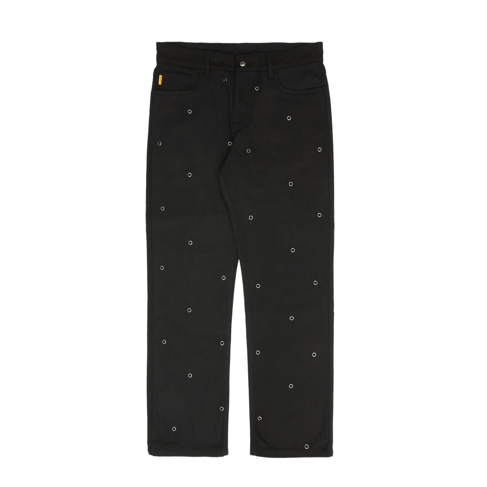 Pleasures Mens 'Black' Village Rivet Denim Pants
