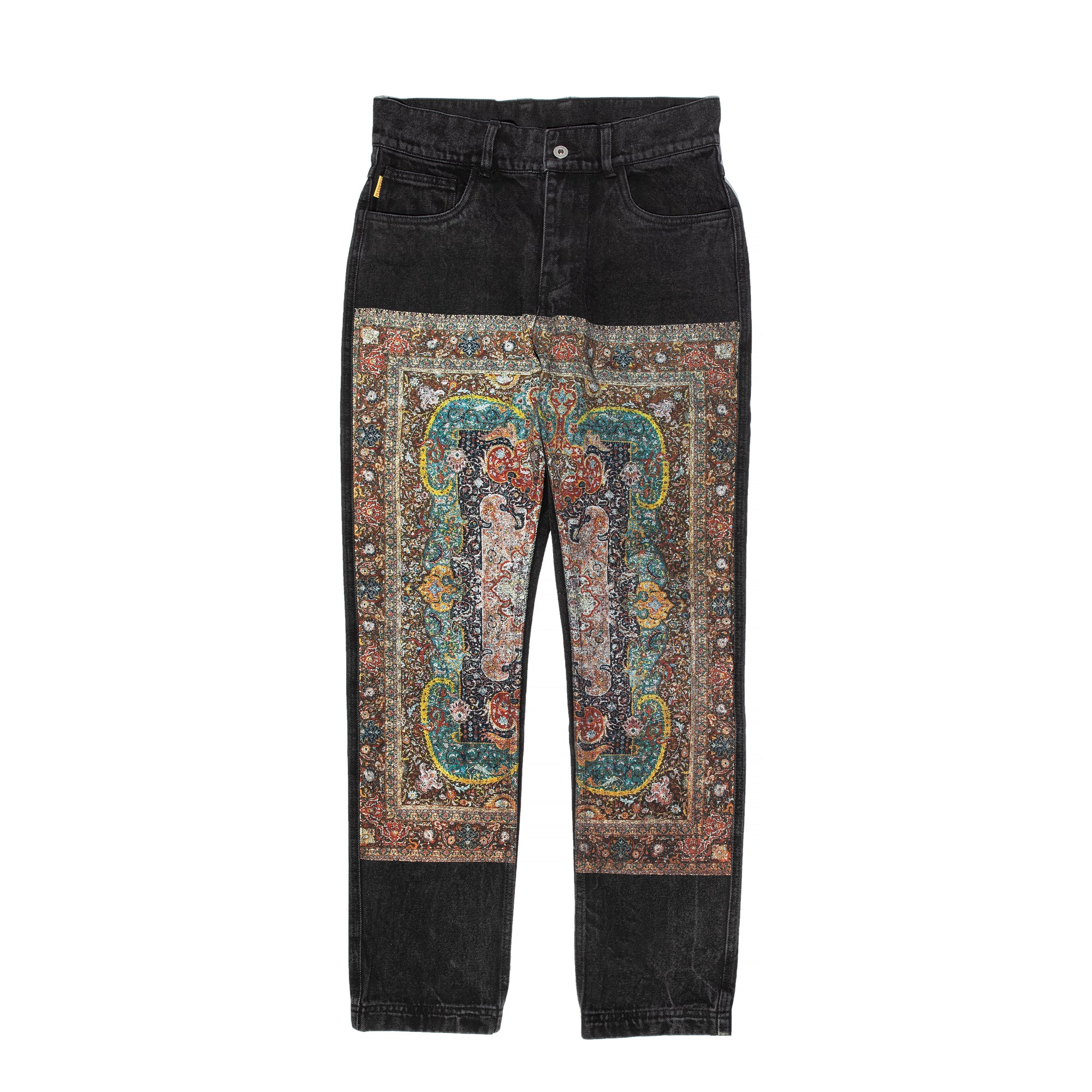 Pleasures Mens Walk On Me Drug Denim Pants 'Black'
