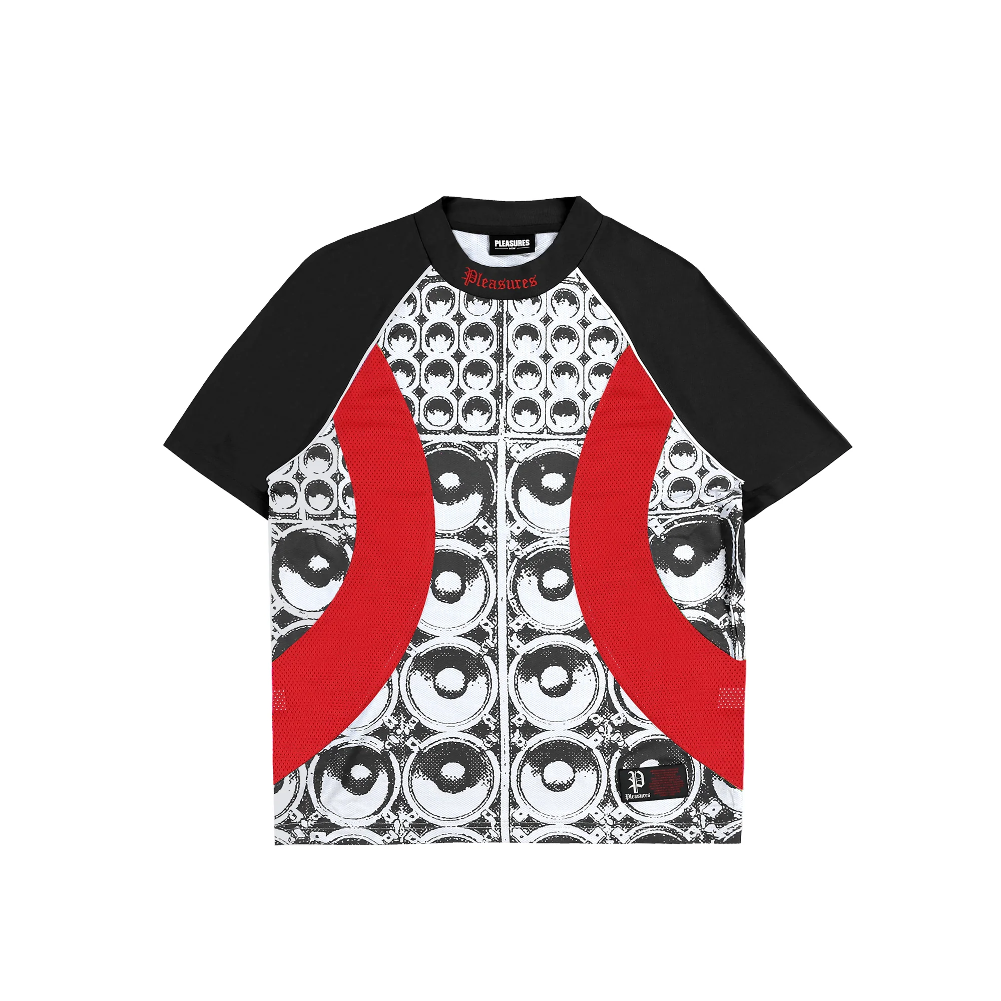 Pleasures Mens Wall Of Sound Soccer Jersey