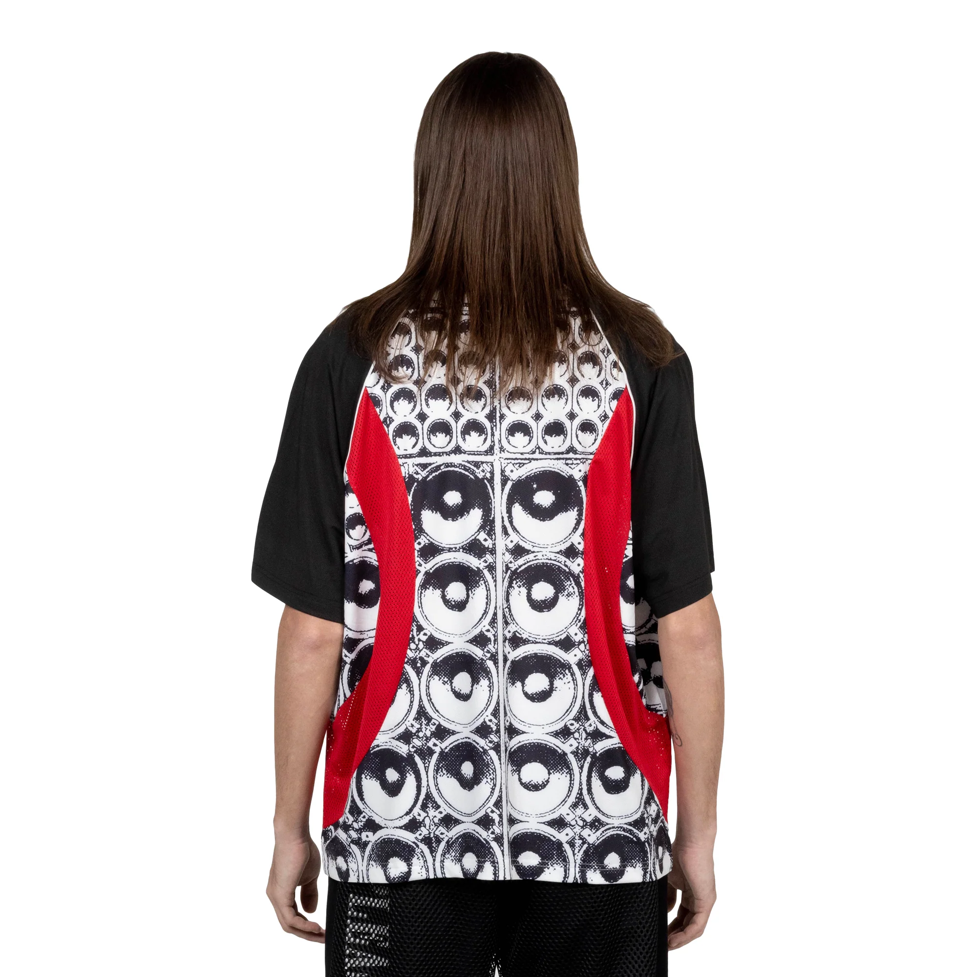 Pleasures Mens Wall Of Sound Soccer Jersey - Image 3