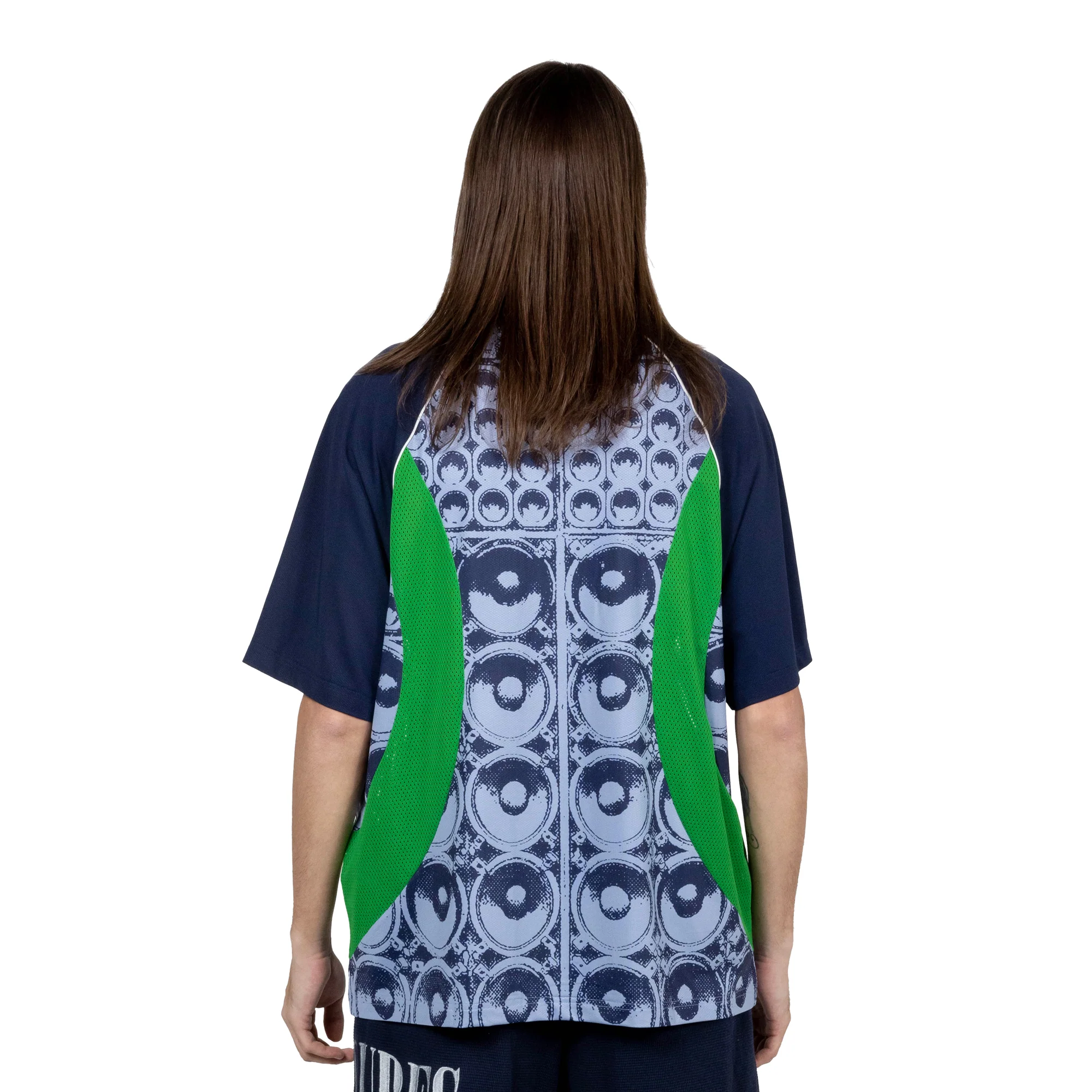 Pleasures Mens Wall Of Sound Soccer Jersey - Image 3