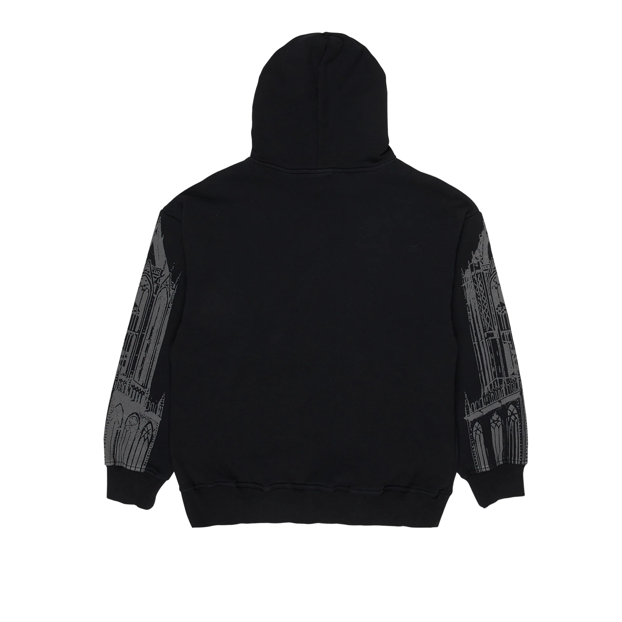 Pleasures Mens Warsaw Hoodie 'Black' - Image 2