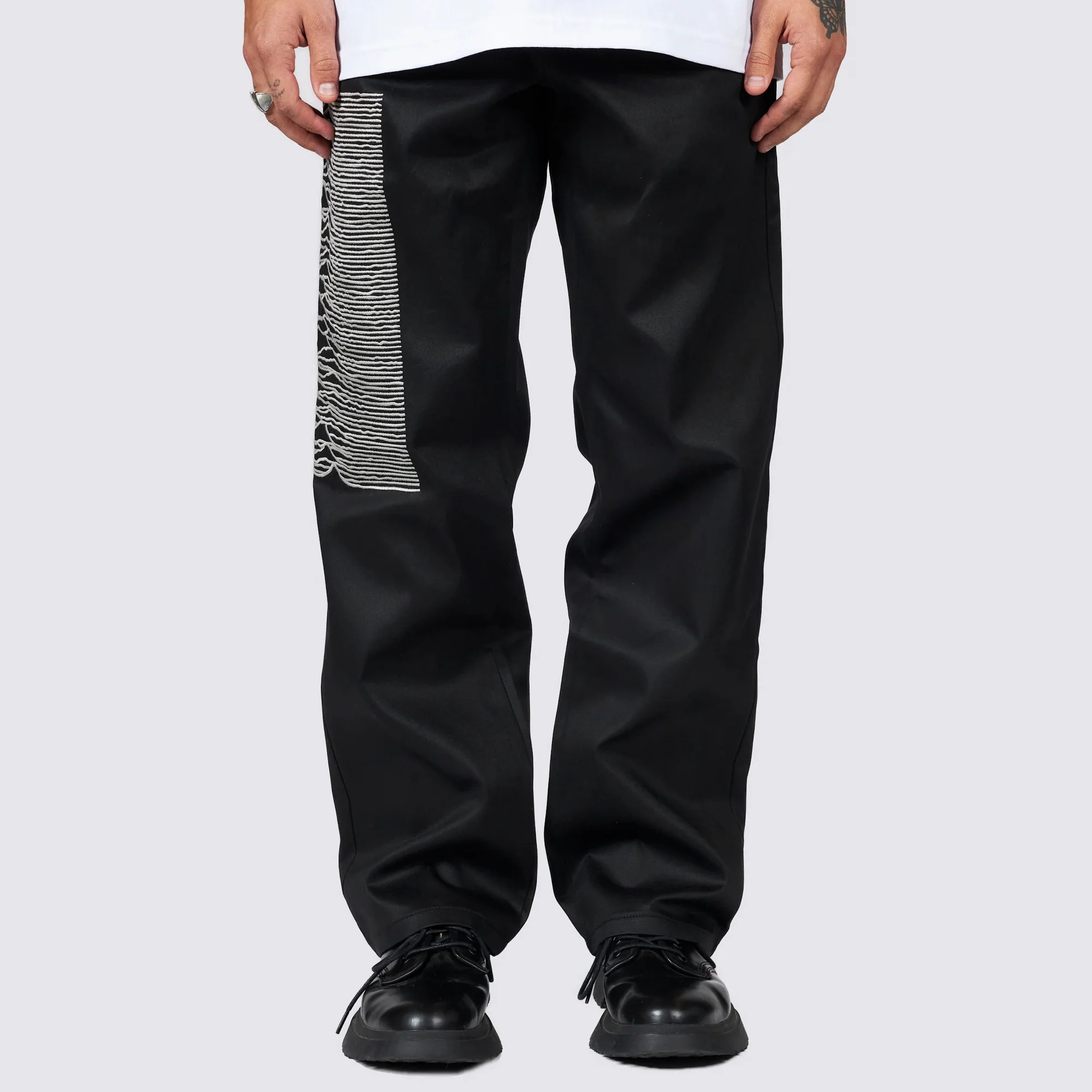 Pleasures x Joy Division Mens Shadow Play Work Pants - Image 2
