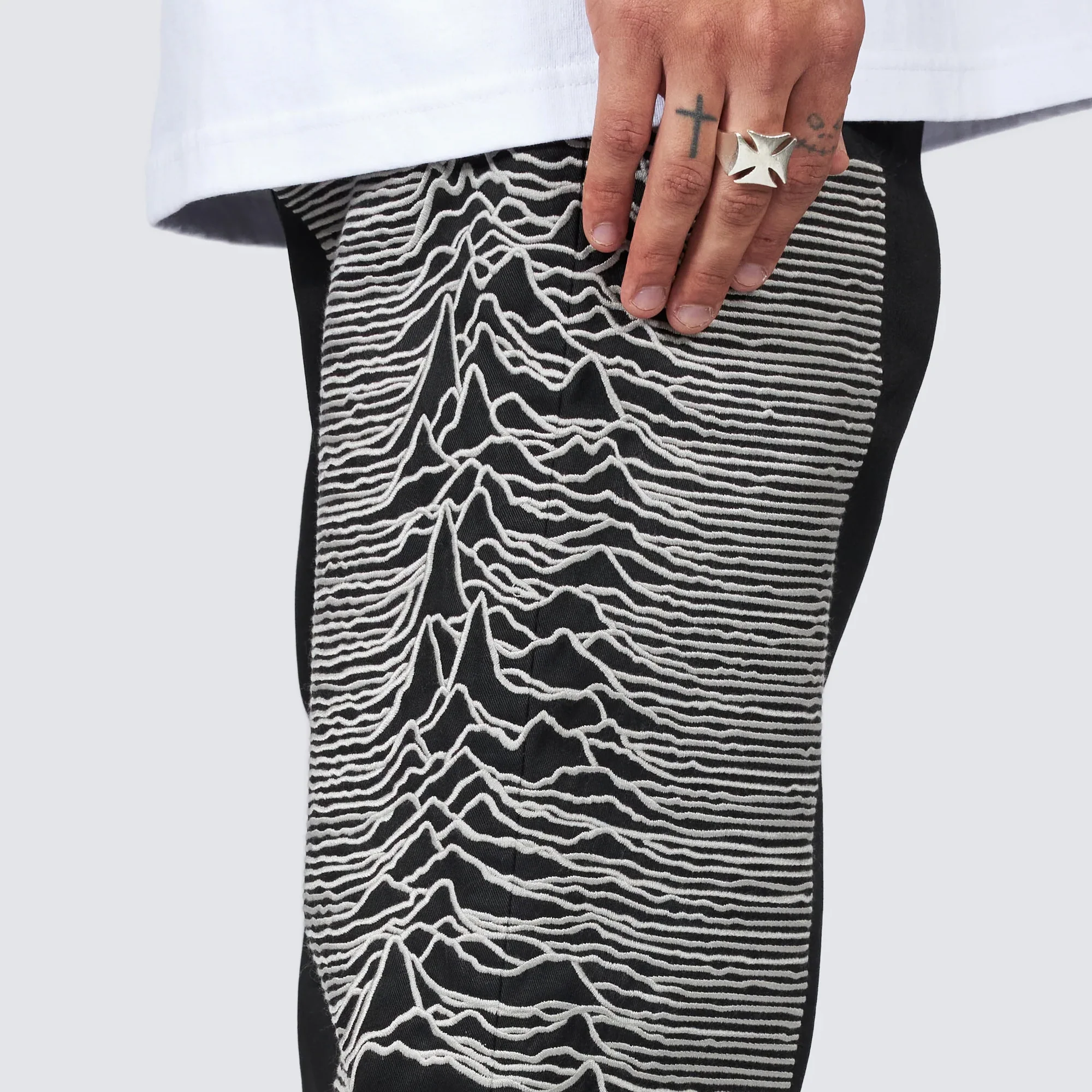 Pleasures x Joy Division Mens Shadow Play Work Pants - Image 4