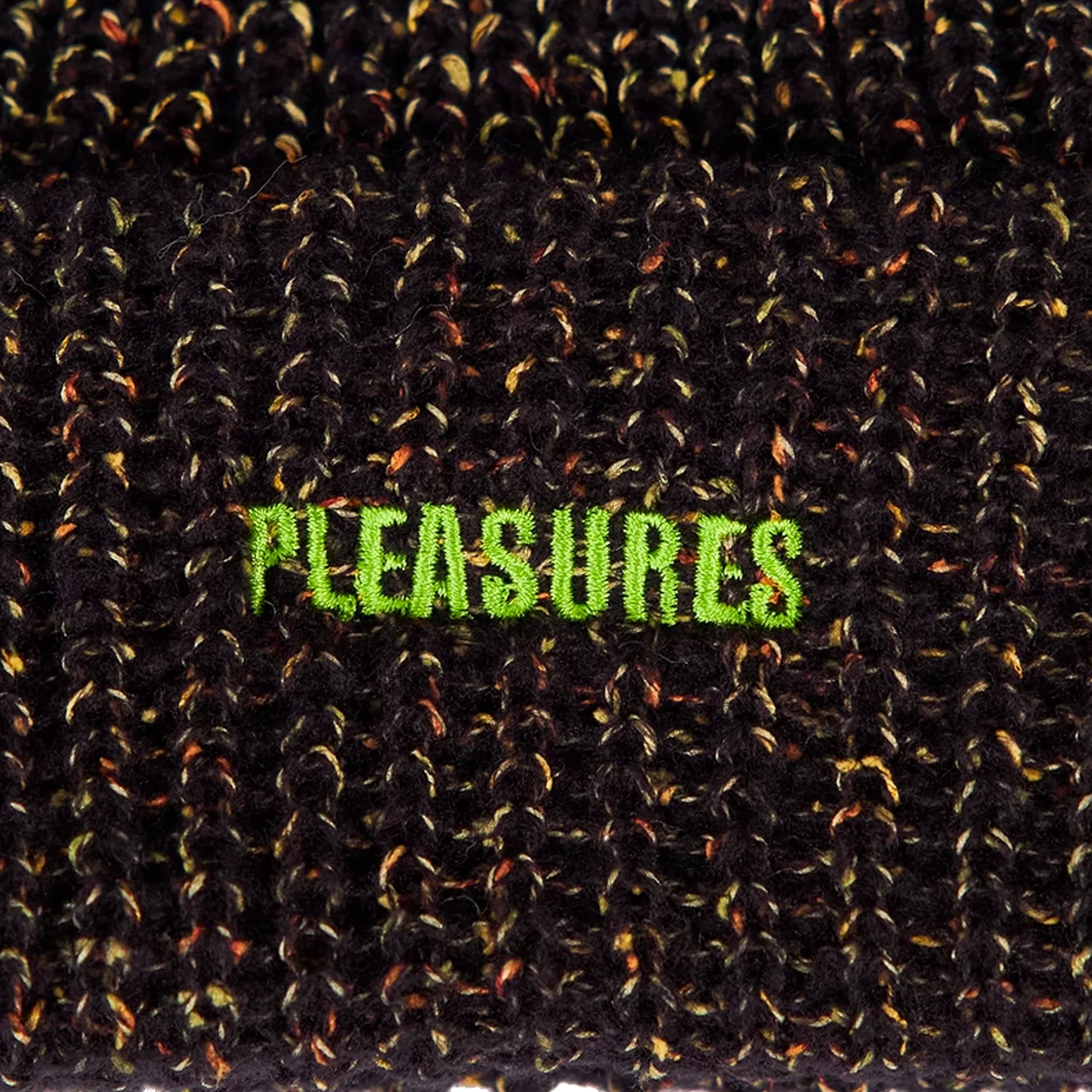 Pleasures Spark Speckled Beanie 'Black' - Image 3