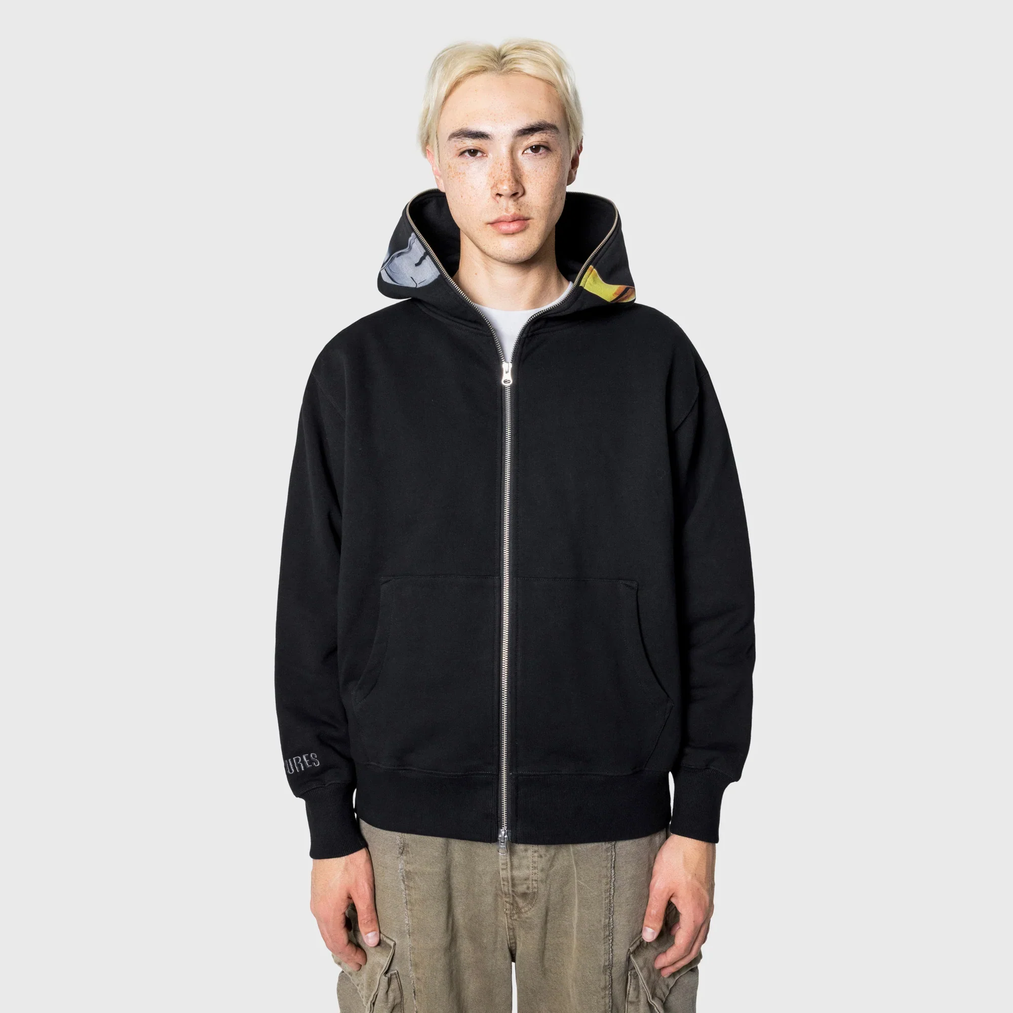 Pleasures x Daft Punk Mens Ram Zip Hoodie - Image 2