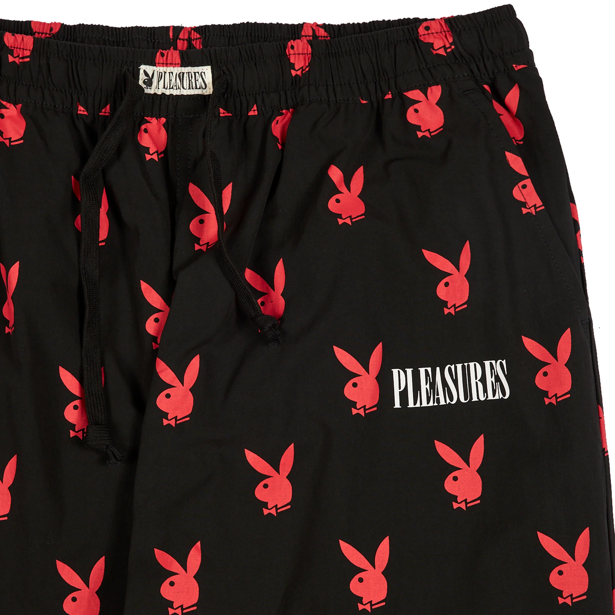 Pleasures x Playboy Mens Bunny Lounge Pants 'Black' - Image 3