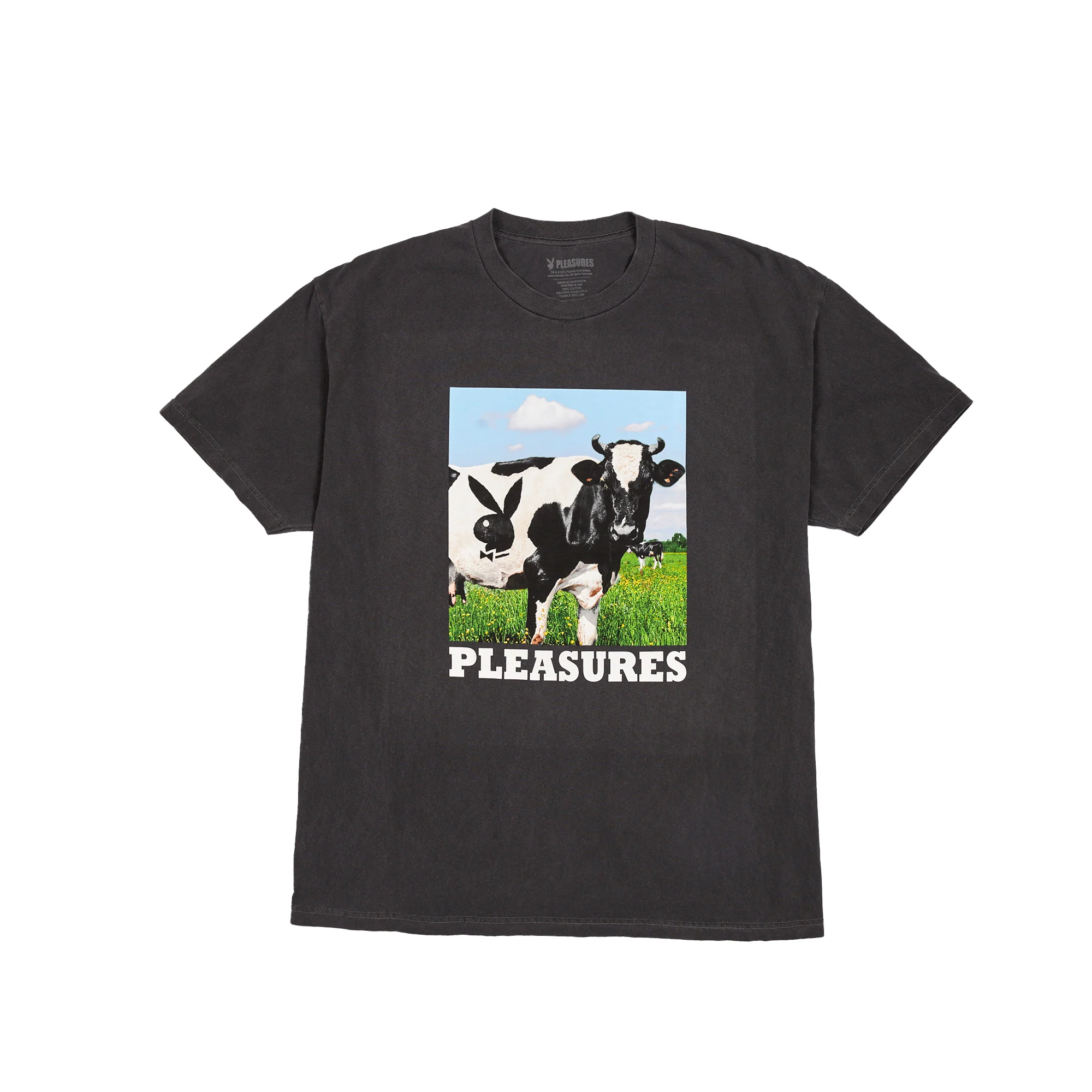 Pleasures x Playboy Mens Moo T-Shirt 'Pepper'