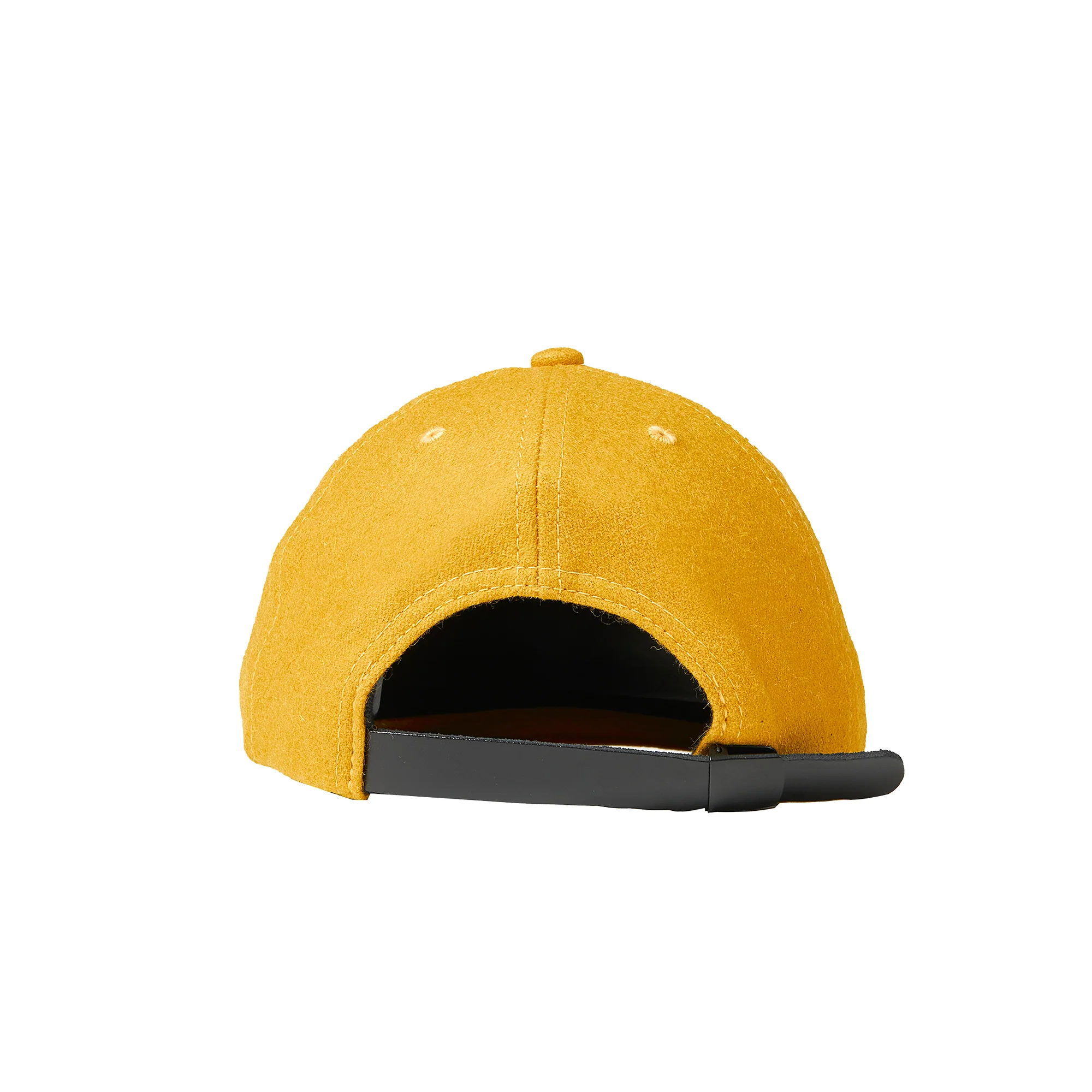 Pleasures x Playboy Mens Wool Strapback Hat 'Mustard' - Image 3