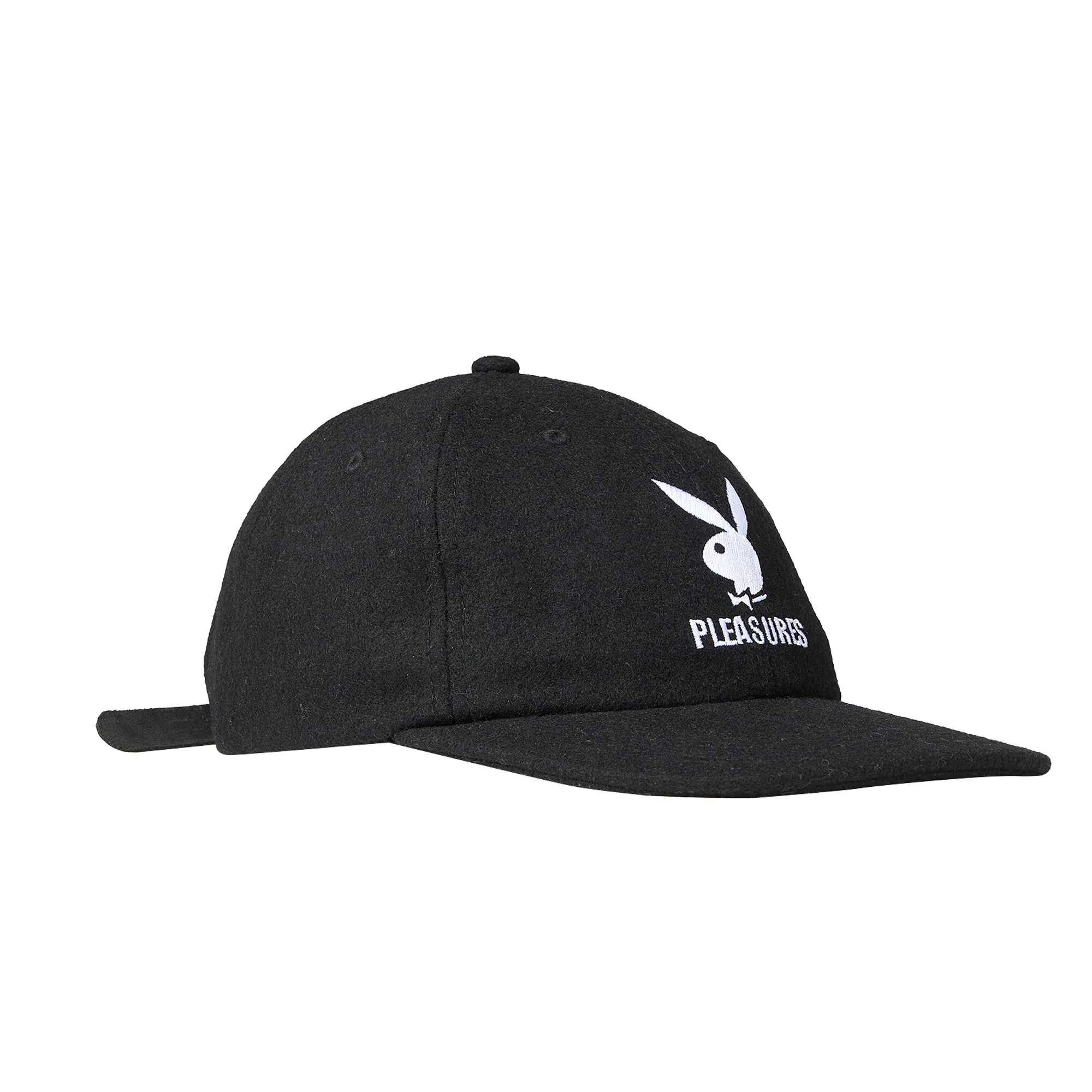 Pleasures x Playboy Wool Strapback Hat 'Black' - Image 2