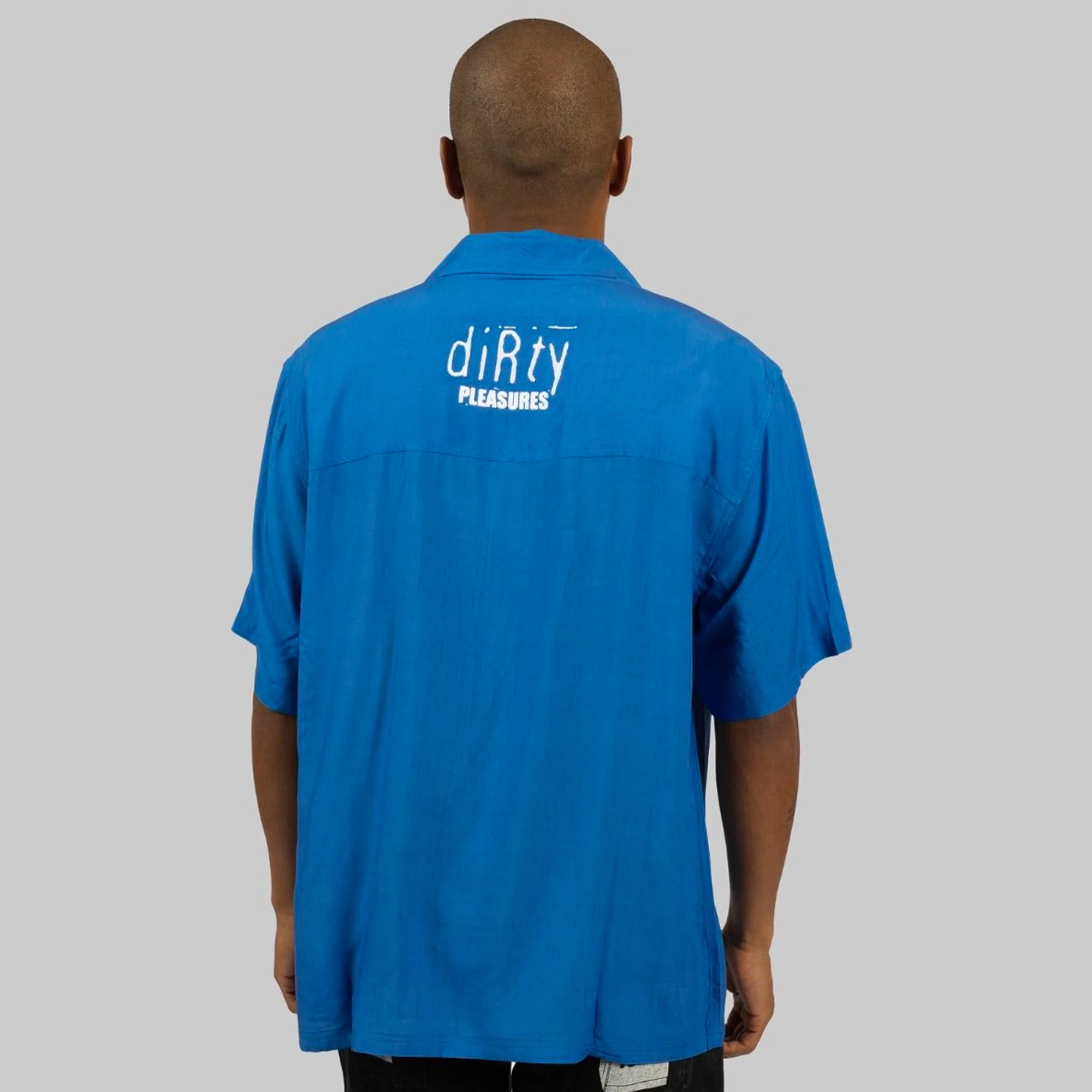 Pleasures x Sonic Youth Mens Alien Camp Collar Shirt - Image 3