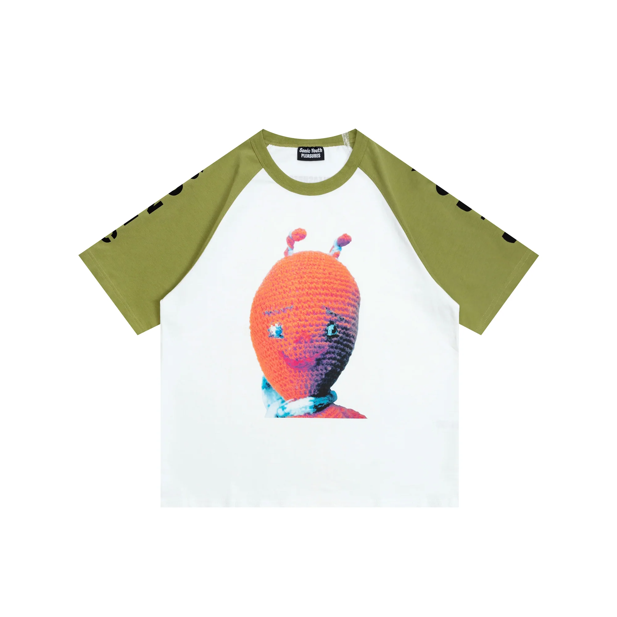 Pleasures x Sonic Youth Mens Alien Raglan SS Tee