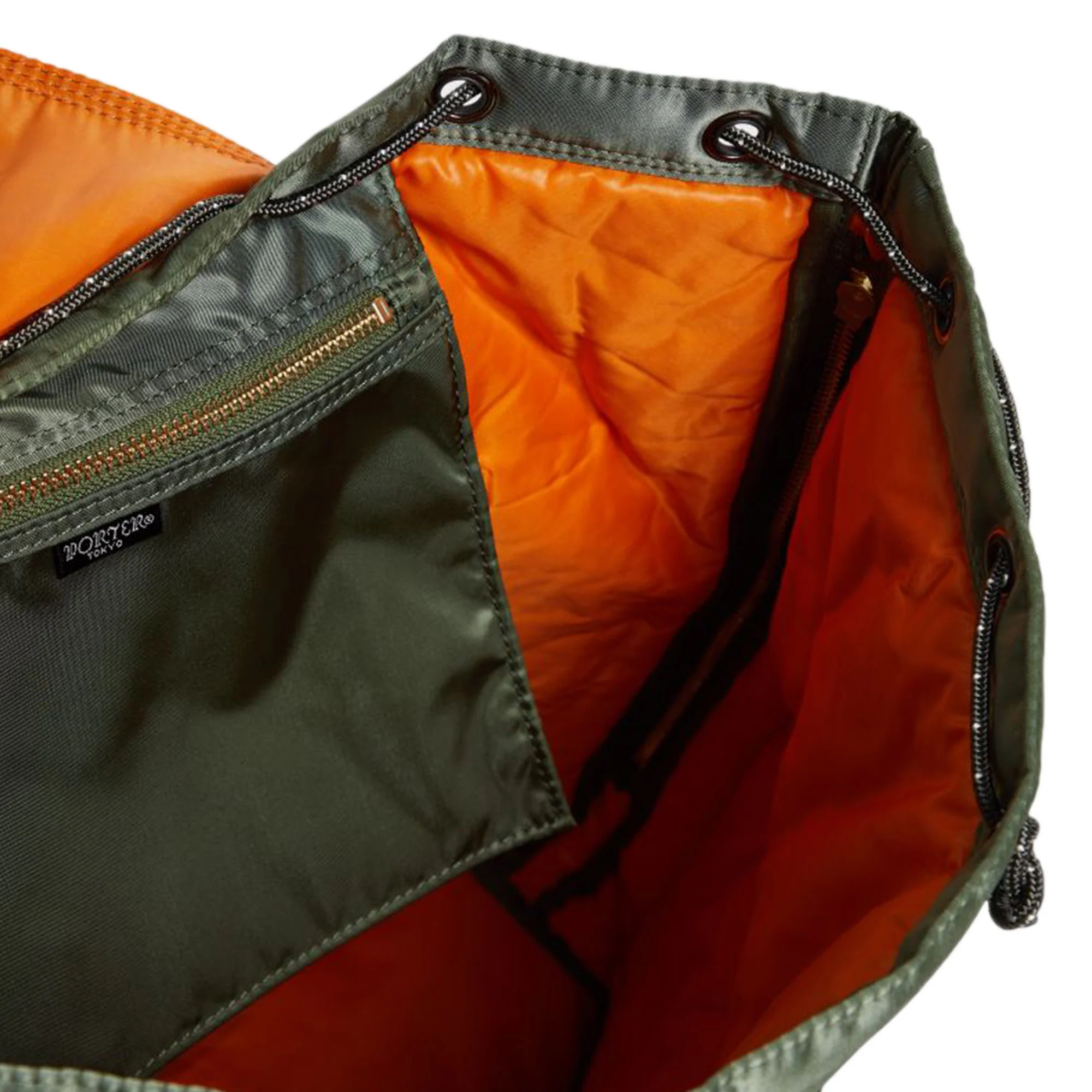 Porter Mens Tanker Ruck Sack 'Green' - Image 3