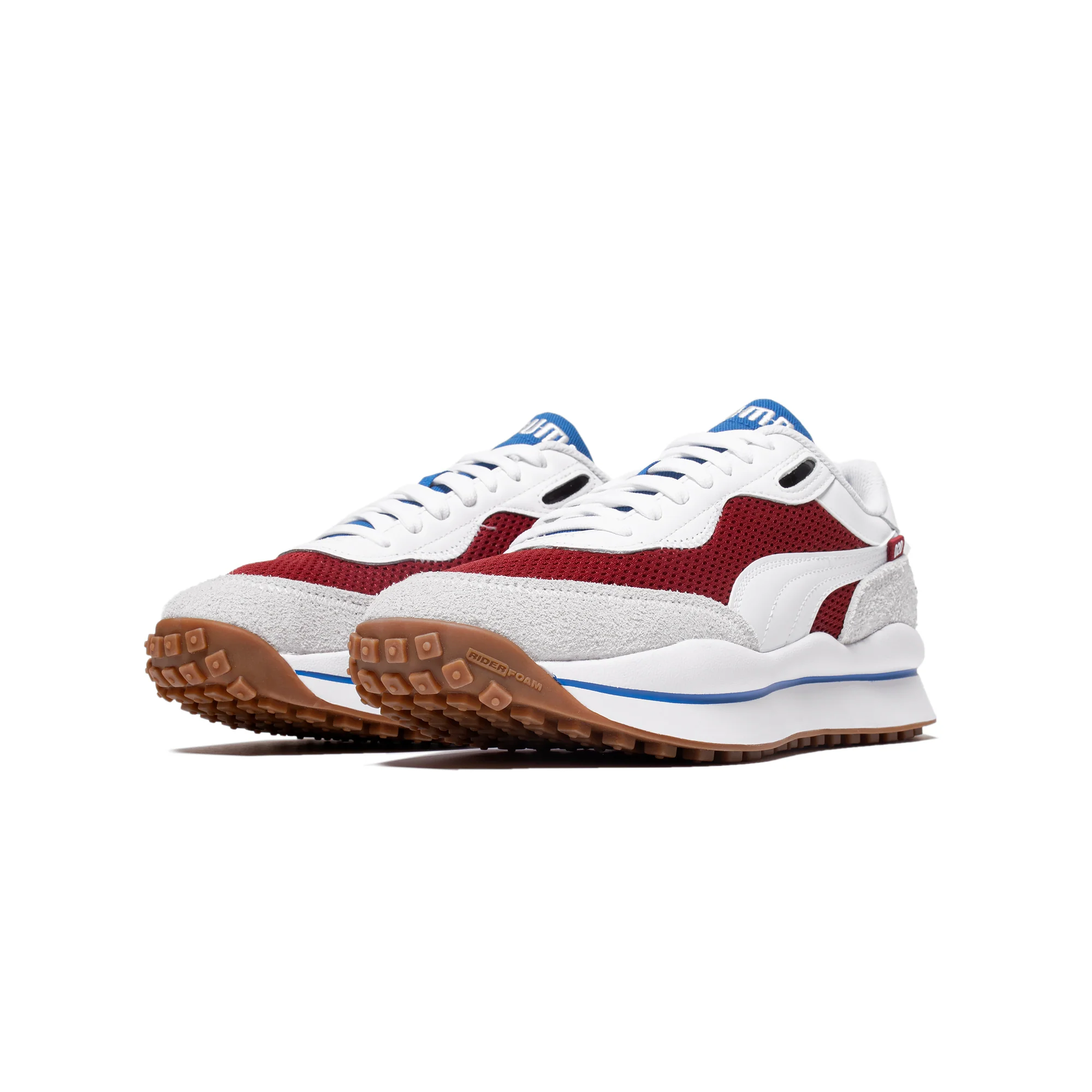 Puma Men Style Rider Warm Texture 'Red Dahalia' Shoes - Image 2