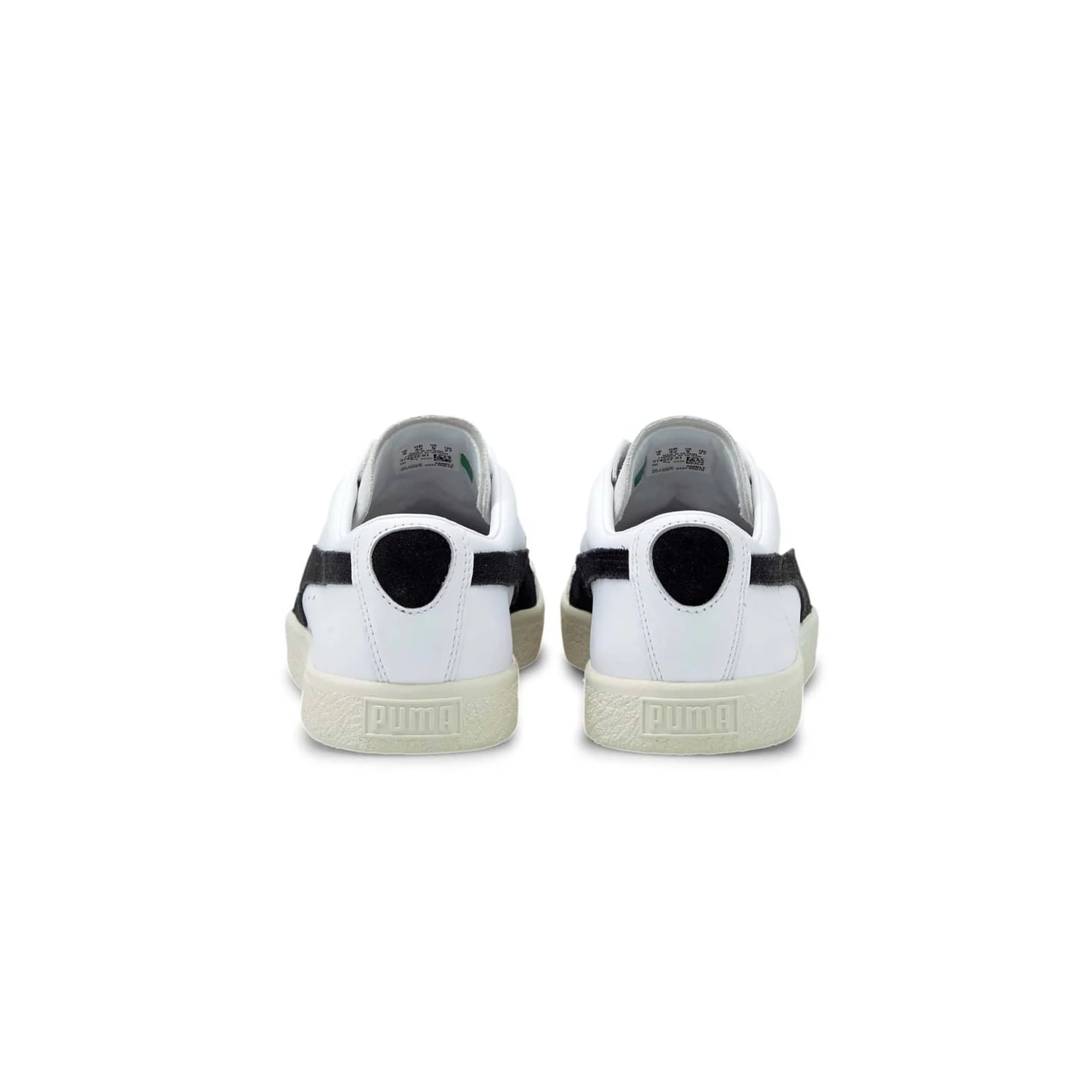Puma Mens Basket VTG Shoes 'Puma White' - Image 3