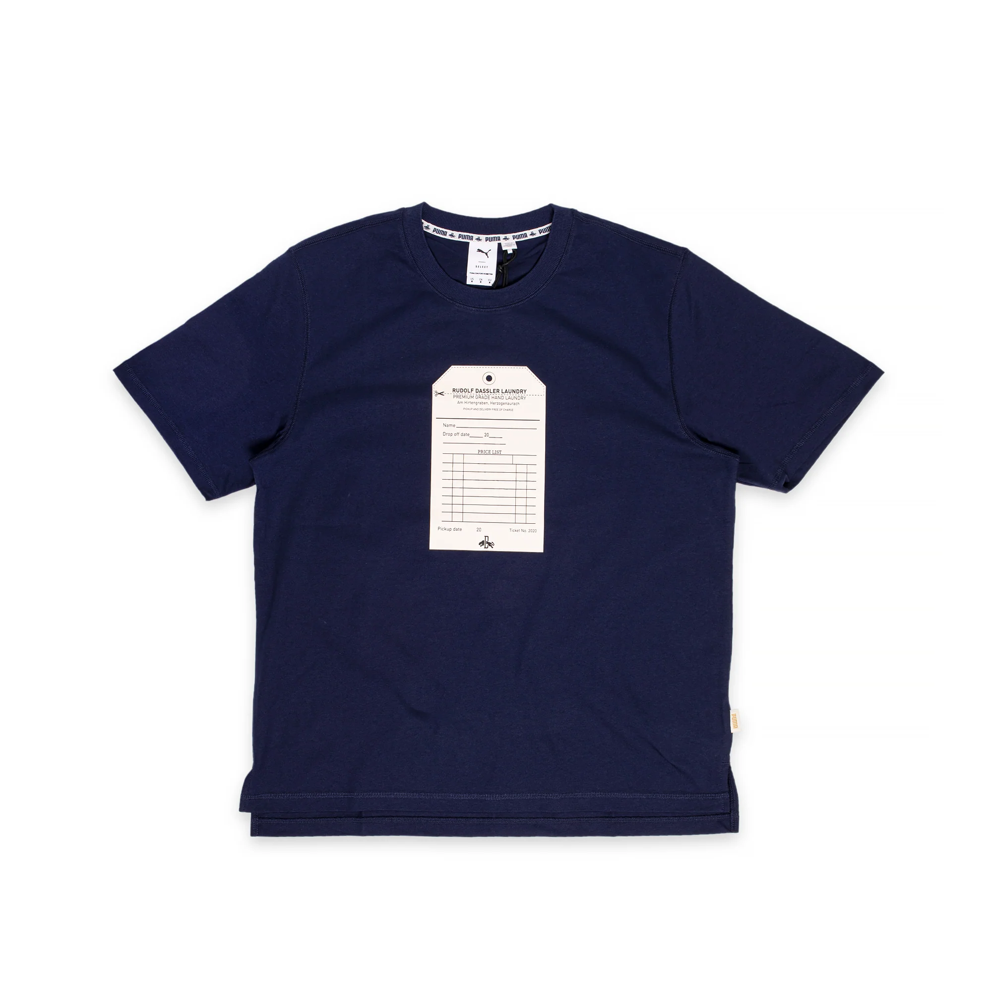 Puma Mens DASSLER LEGACY Tee 'Peacoat'