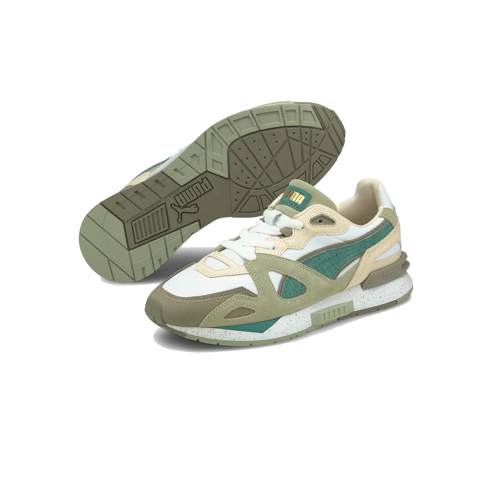 Puma Mens Mirage Mox EB Shoes 'White' - Image 2