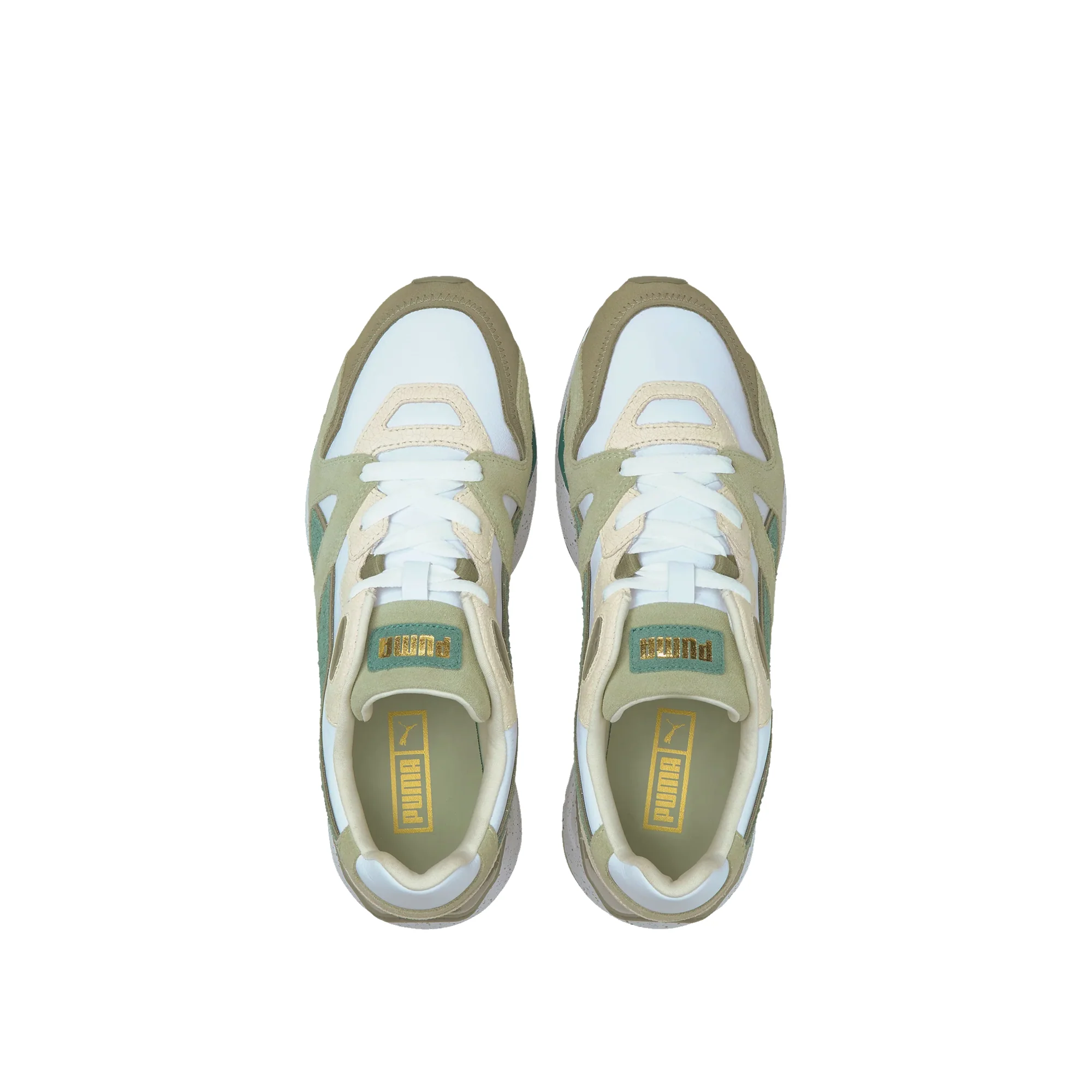 Puma Mens Mirage Mox EB Shoes 'White' - Image 4