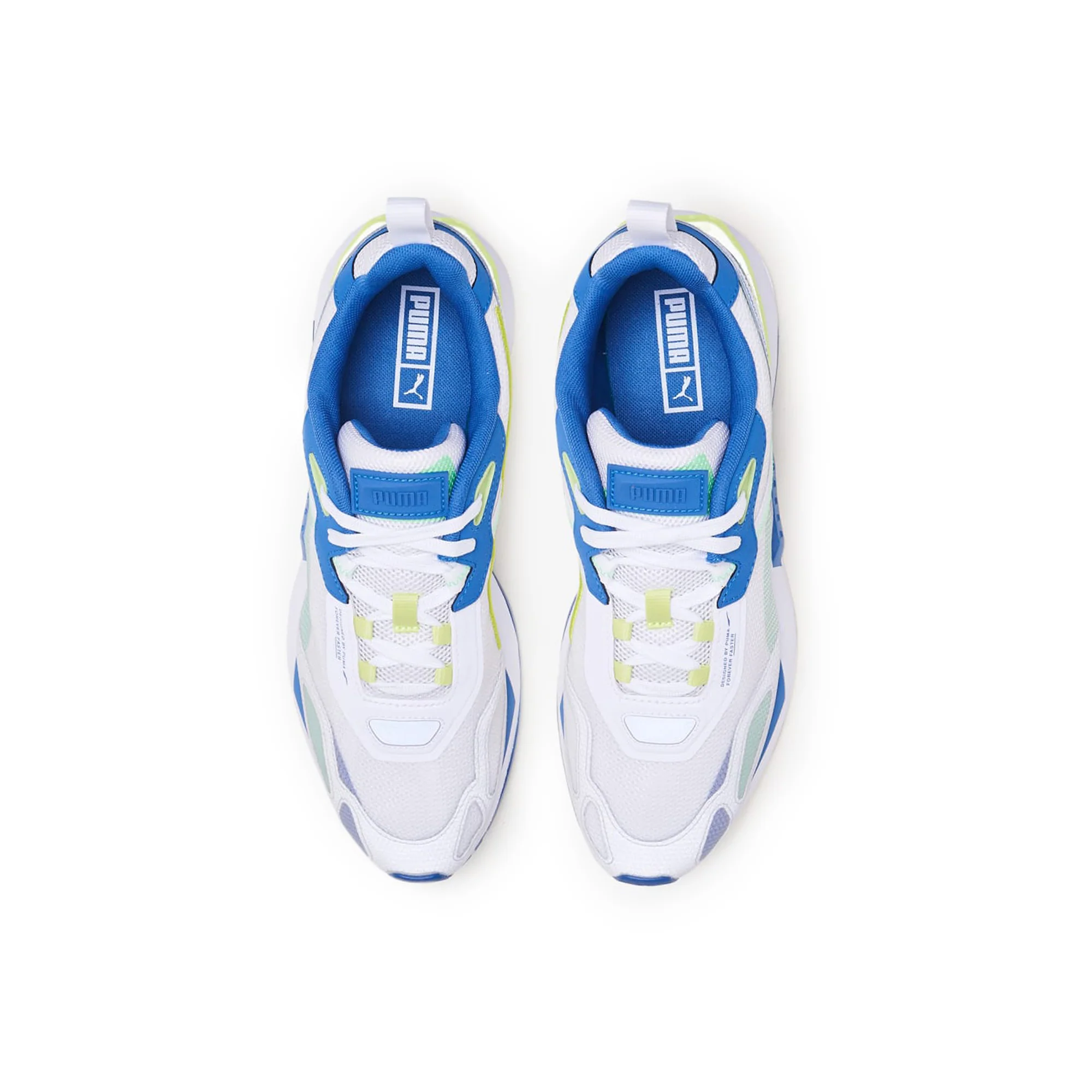 Puma Mens Mirage Tech Paradise Shoes 'Puma White' - Image 2