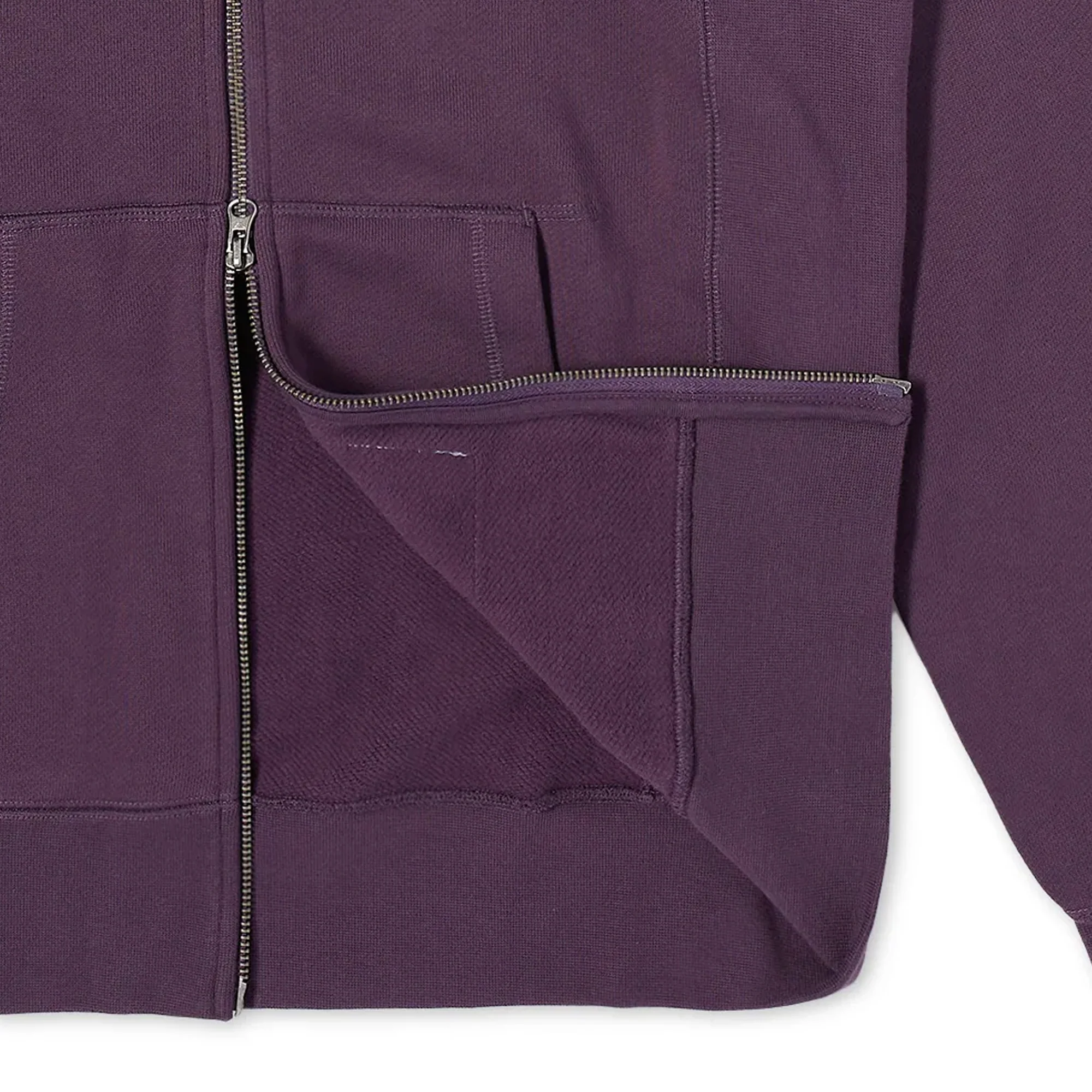 Puma Mens MMQ FZ Hoodie 'Sweet Grape' - Image 2