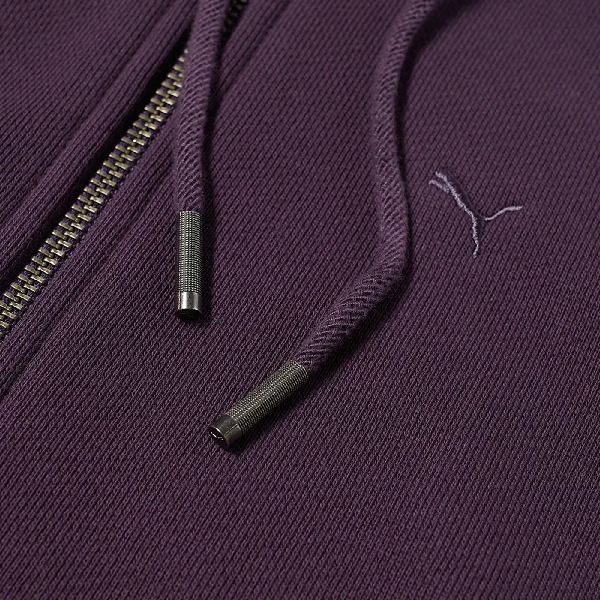 Puma Mens MMQ FZ Hoodie 'Sweet Grape' - Image 3