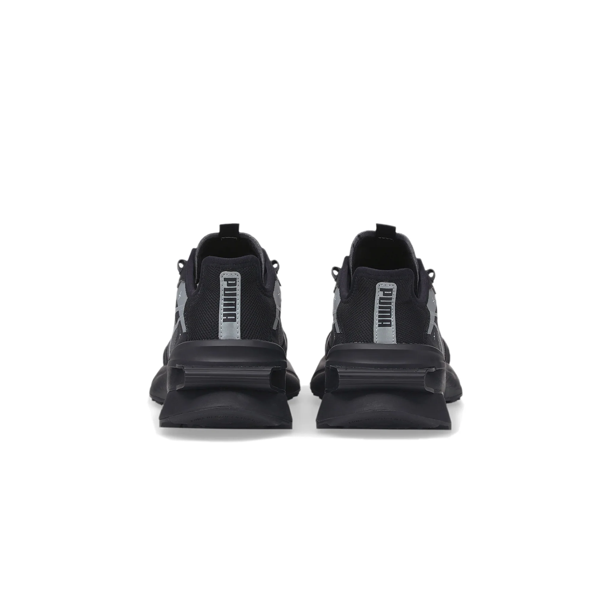 Puma Mens Pwrframe OP-1 Tech Shoes 'Black/Silver' - Image 3