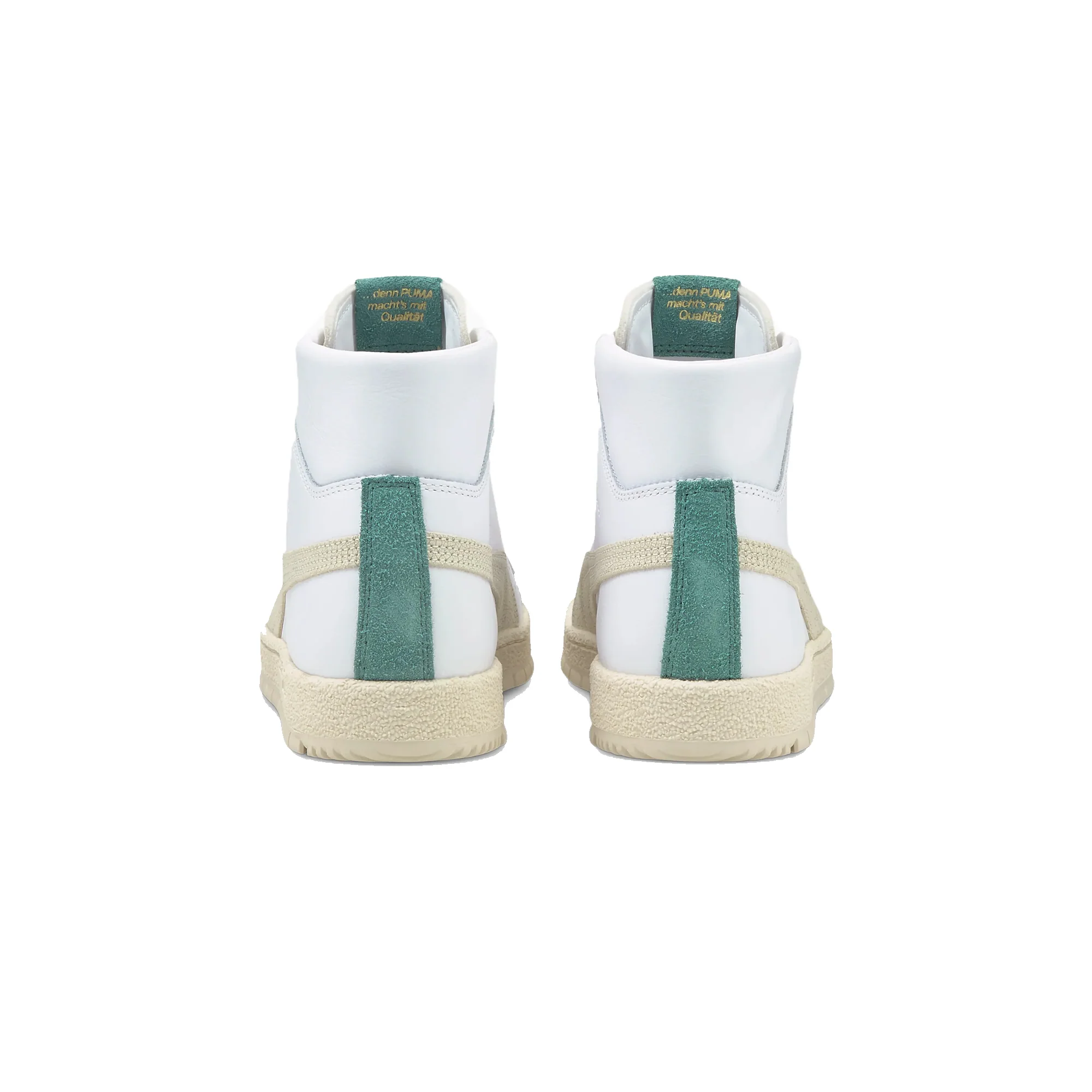 Puma Mens Ralph Sampson 70 Mid EB Shoes 'Eggnog' - Image 3