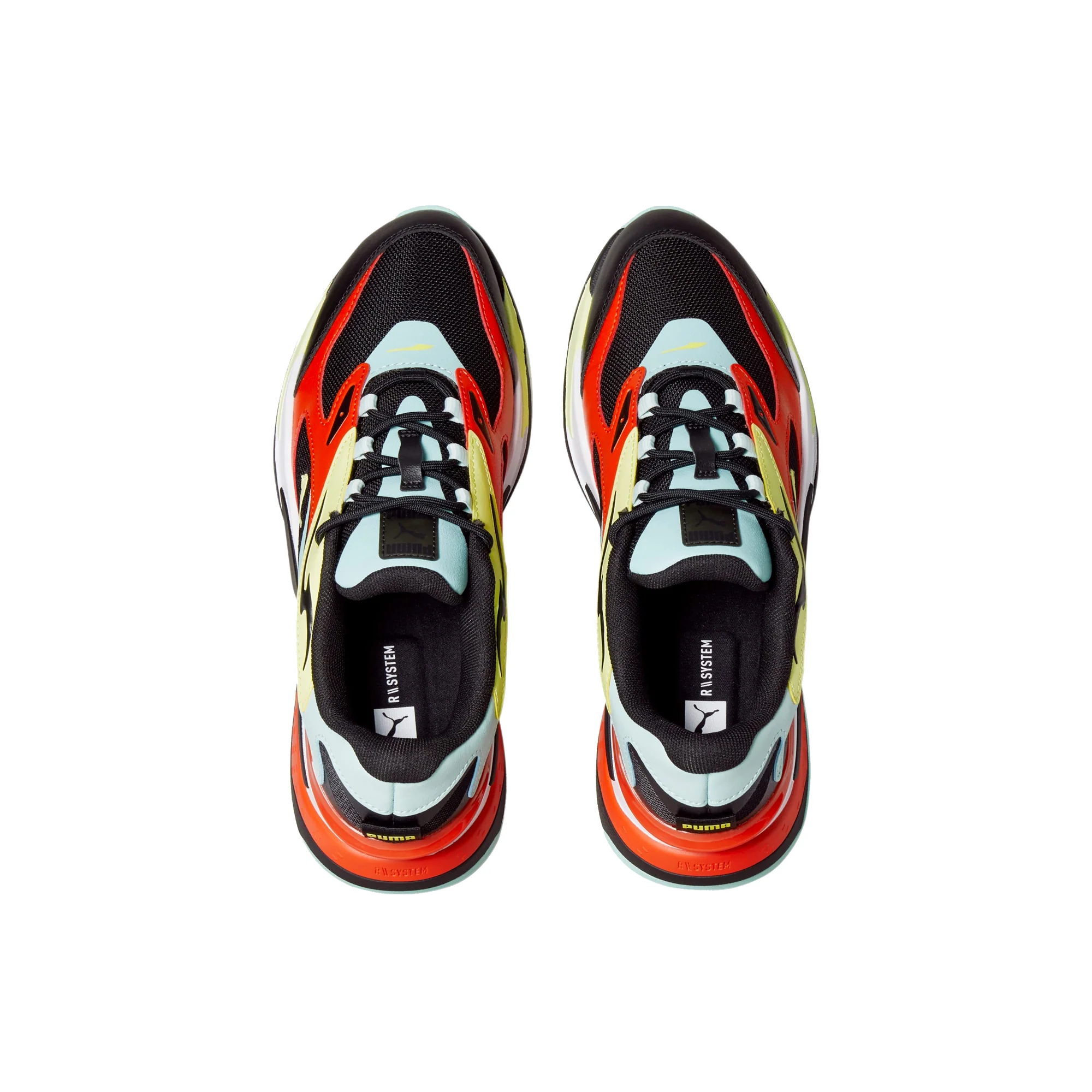 Puma Mens RS-Fast Franchise Shoes 'Puma Black Eggshell Blue' - Image 4