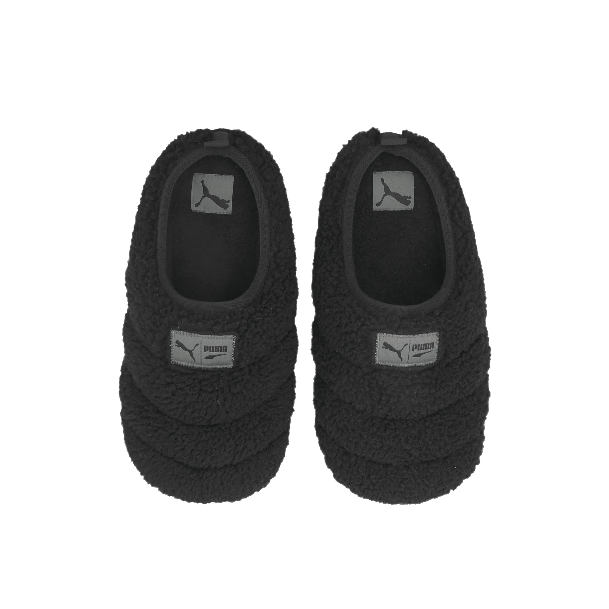 Puma Mens Scuff Sherpa 'Puma Black-Dark Shadow' - Image 4