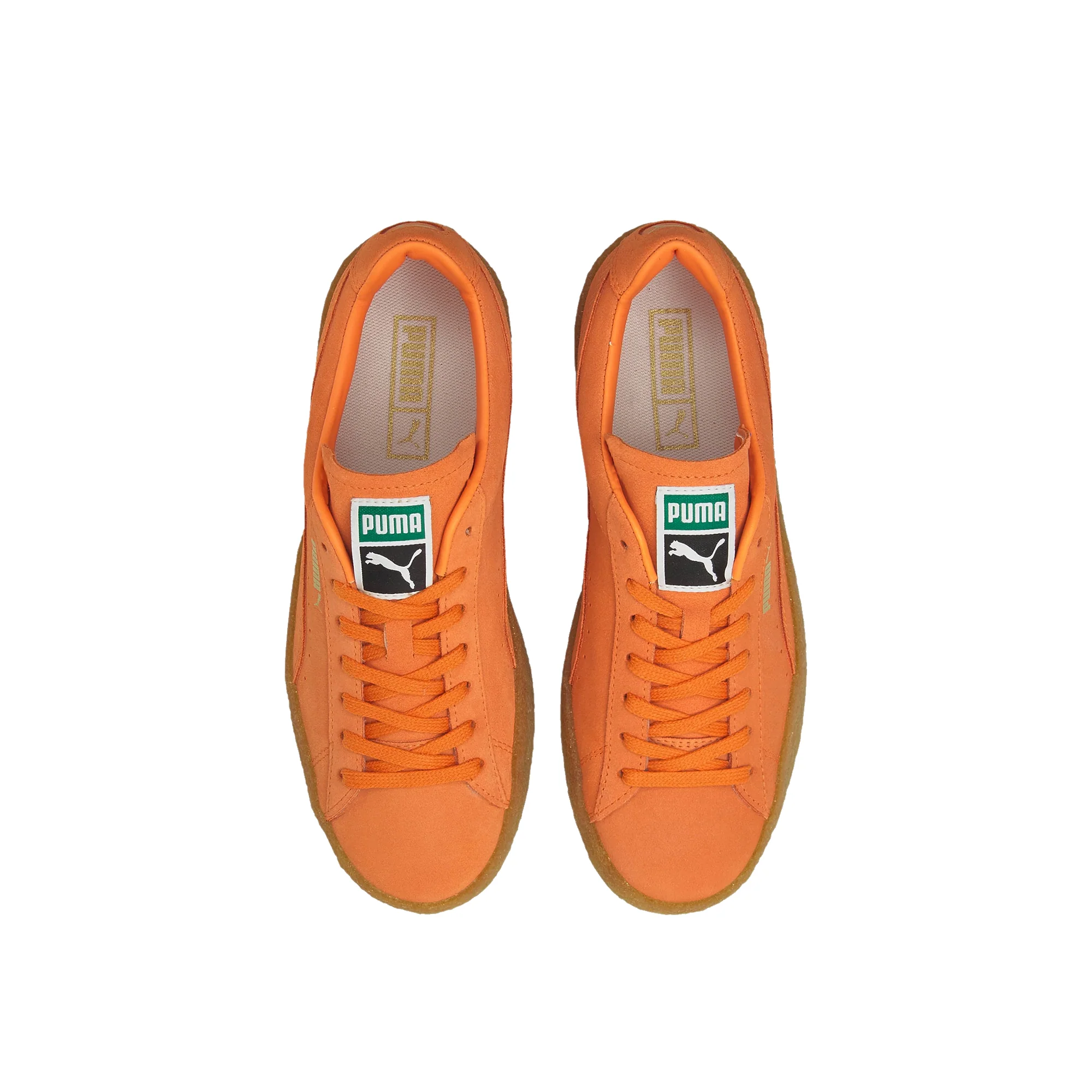 Puma Mens Suede Crepe Shoes 'Deep Apricot' - Image 4