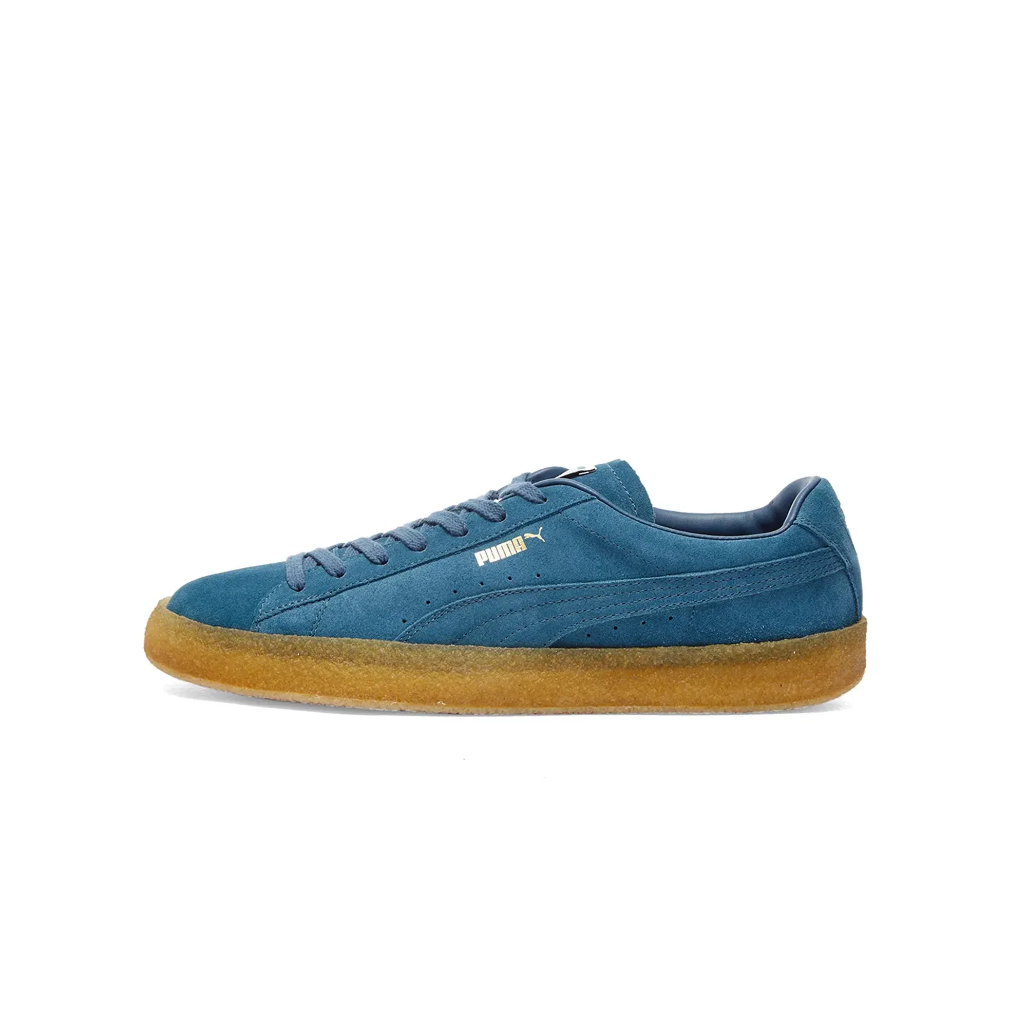 Puma Mens Suede Crepe Shoes 'Intense Blue'