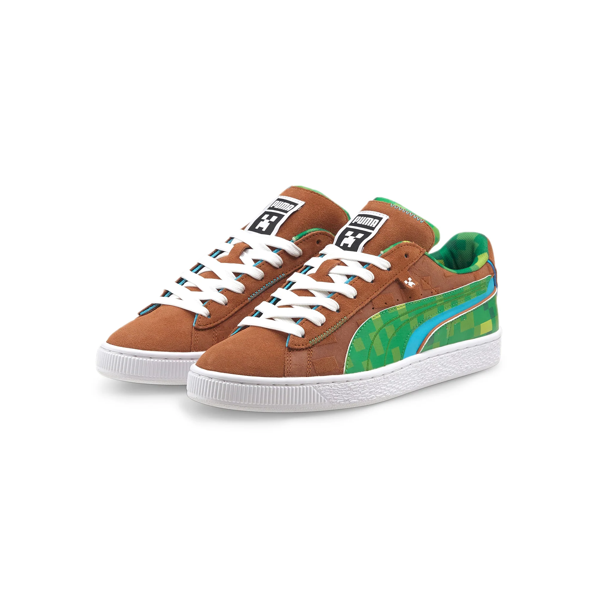 Puma Mens Suede Minecraft Shoes - Image 2