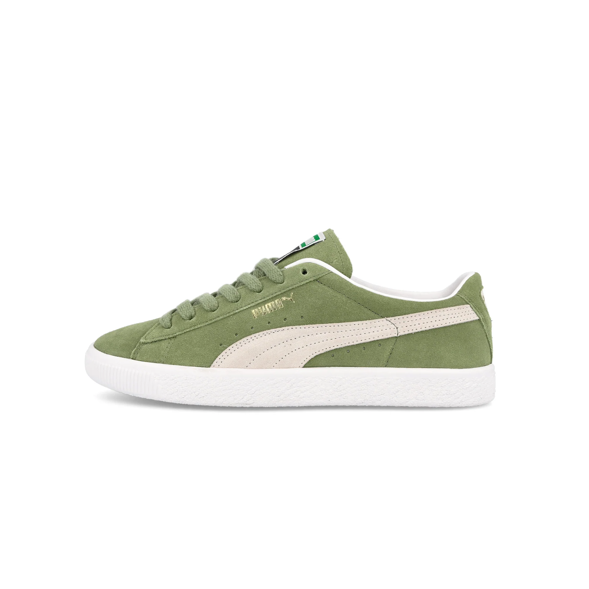 Puma Mens Suede VTG Shoes 'Dill-Vaporous'