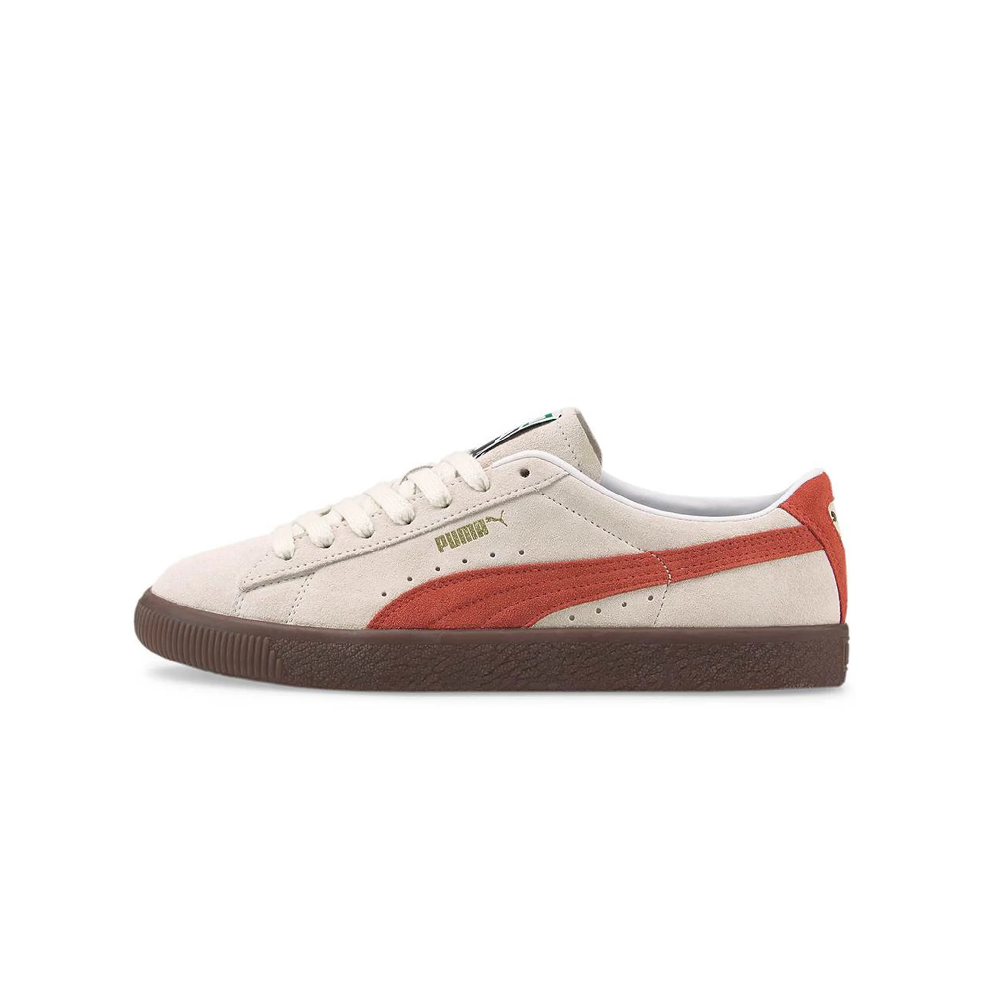 Puma Mens Suede VTG Shoes 'Pristine-Chili'