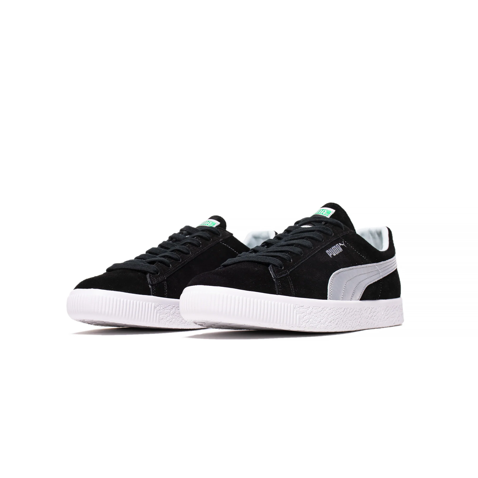 Puma Men Suede VTG MIJ Silver Shoes - Image 2