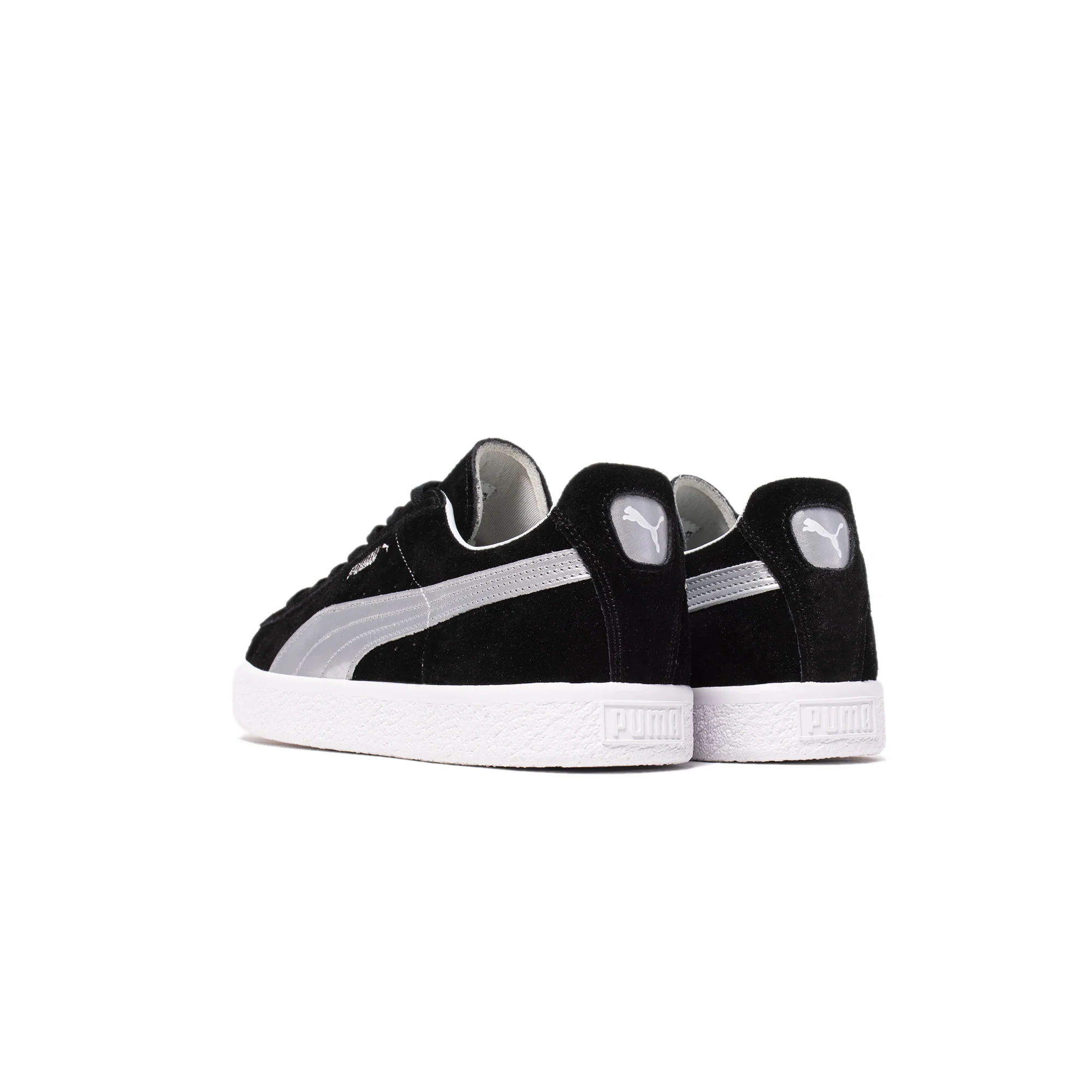 Puma Men Suede VTG MIJ Silver Shoes - Image 3