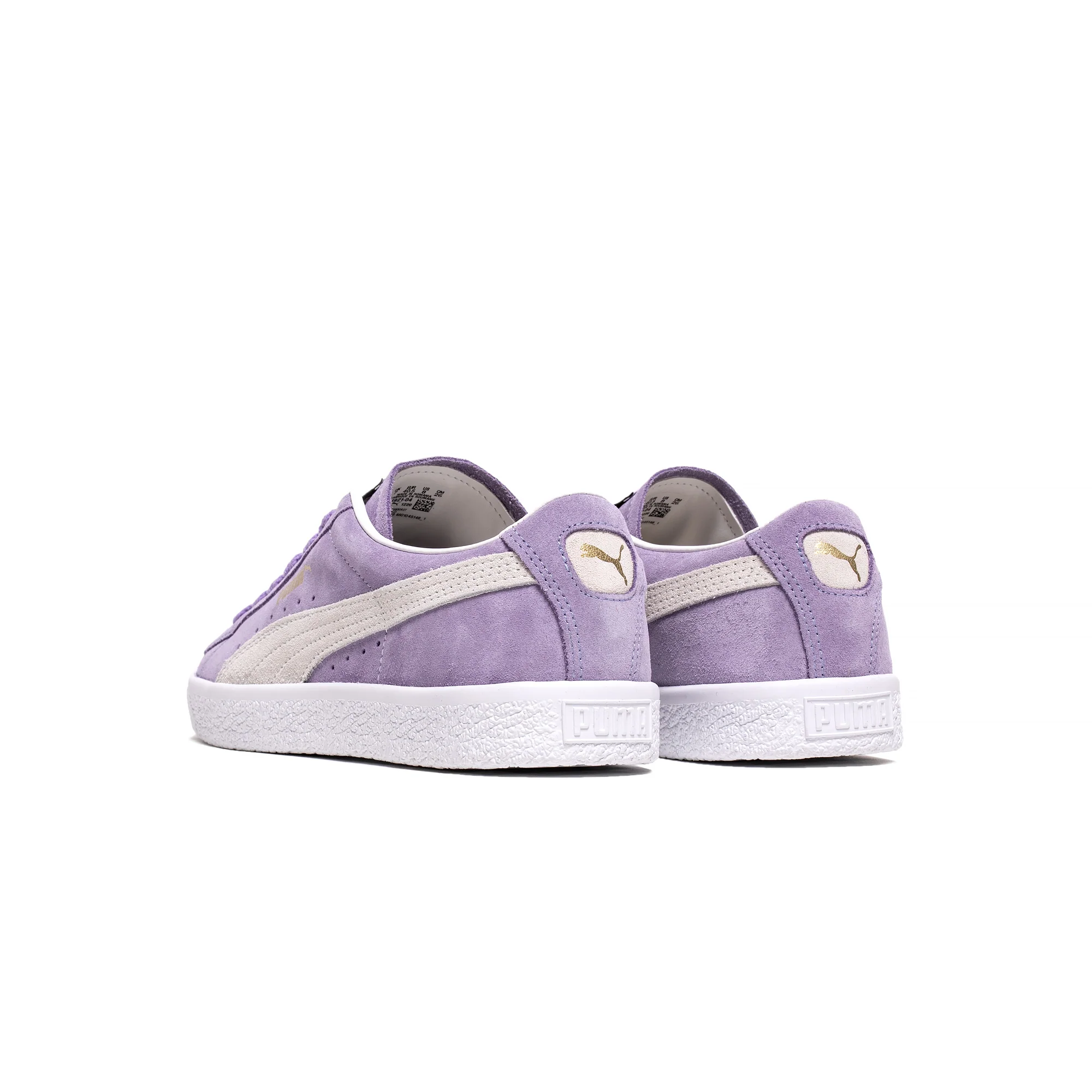 Puma Mens Suede VTG Shoes 'Light Lavender' - Image 3