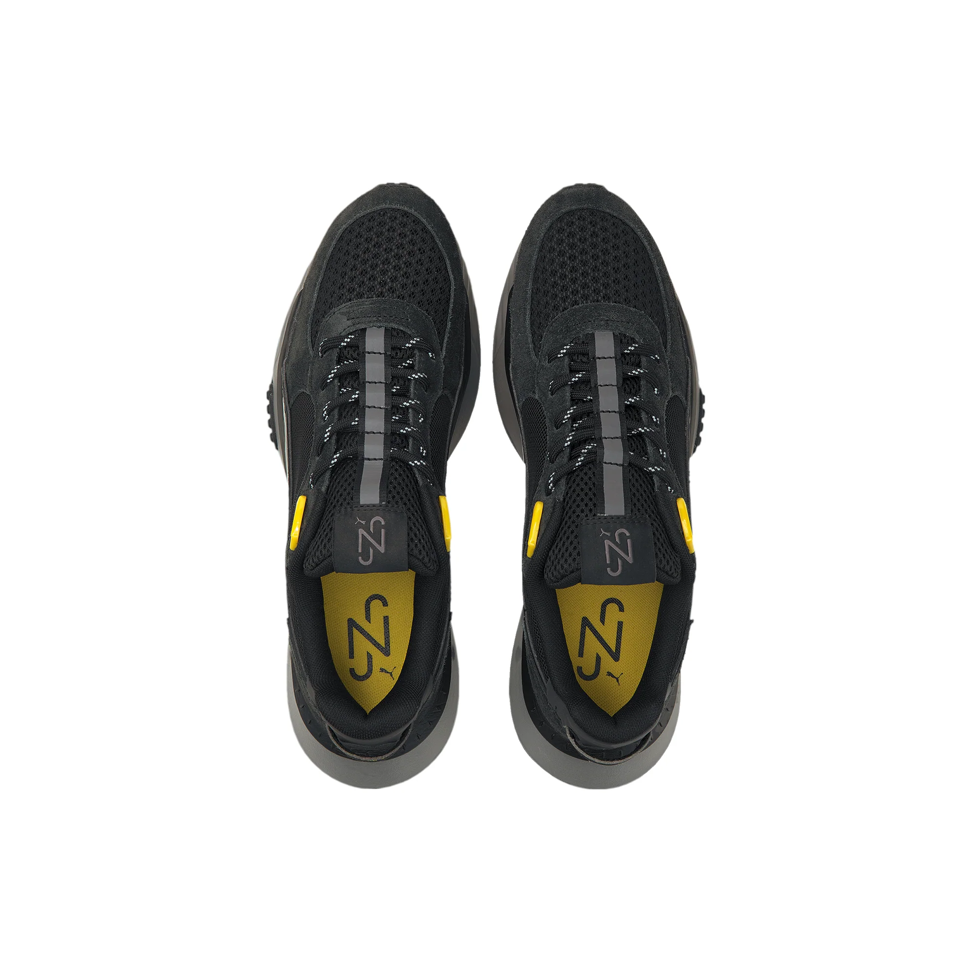 Puma Mens Wild Rider Blk NJR Shoes 'Puma Black' - Image 4