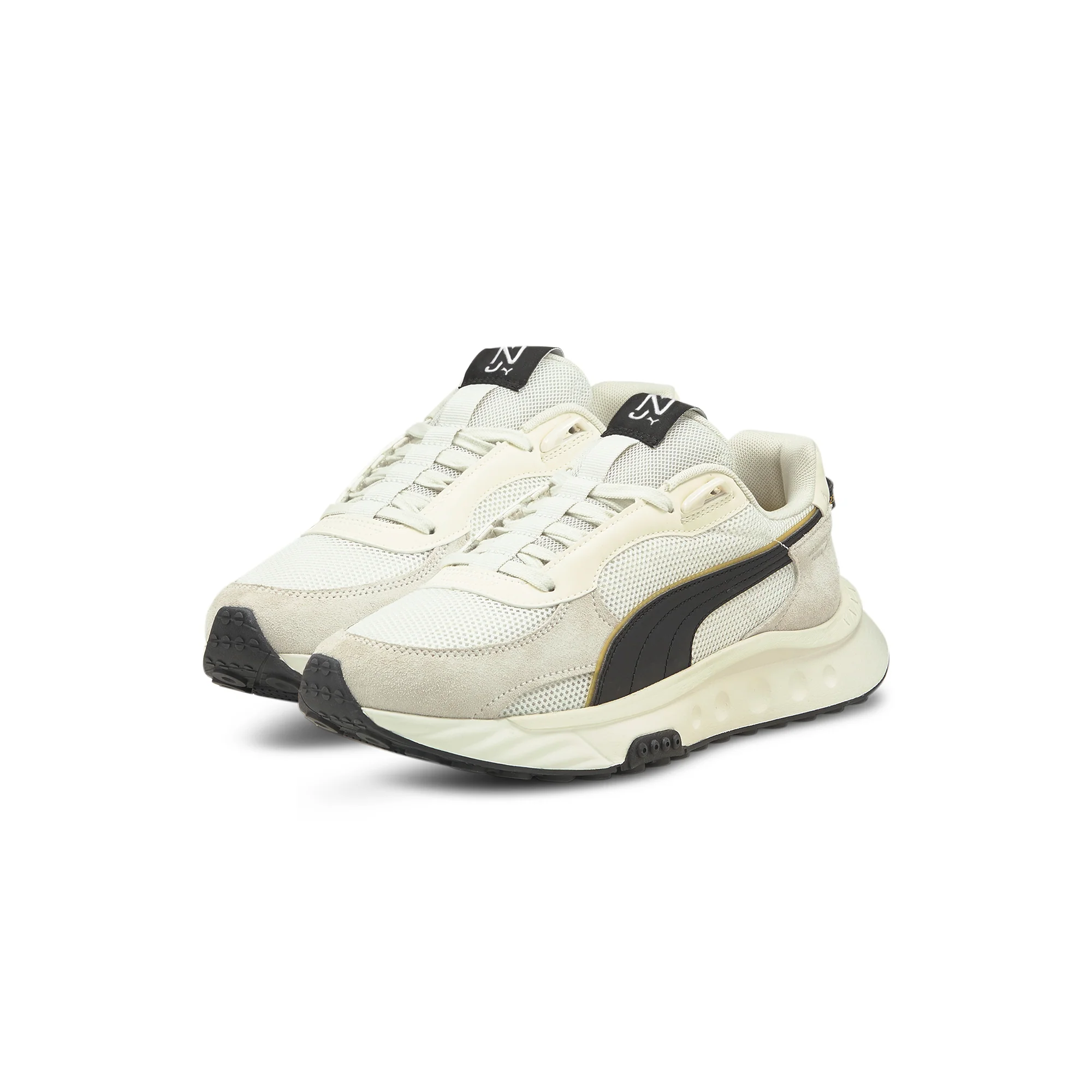 Puma Mens Wild Rider G NJR Shoes 'Vaporous Gray' - Image 2