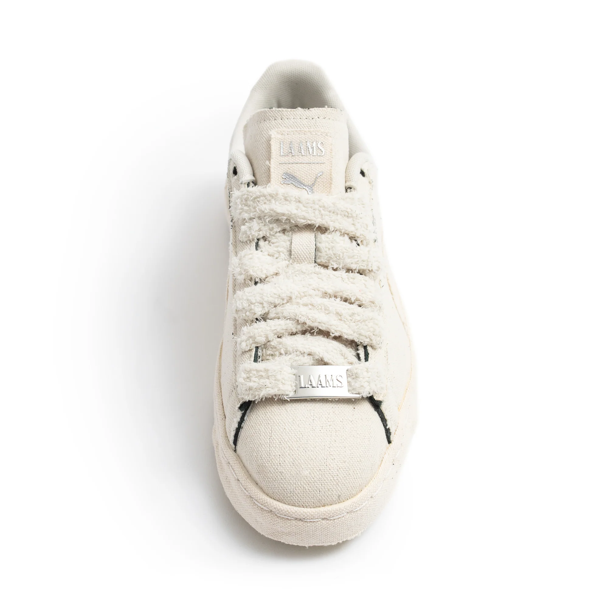 Puma x Laams Mens Suede Blank Canvas Shoes - Image 4