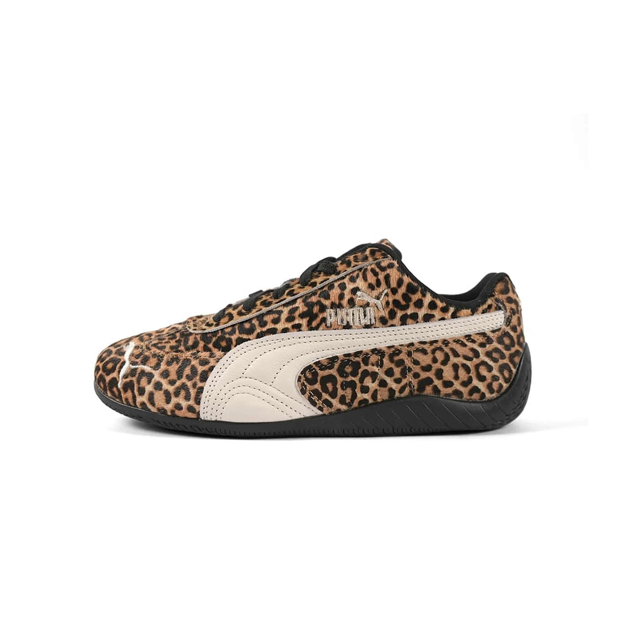 Puma Womens Speedcat Leopard Shoes