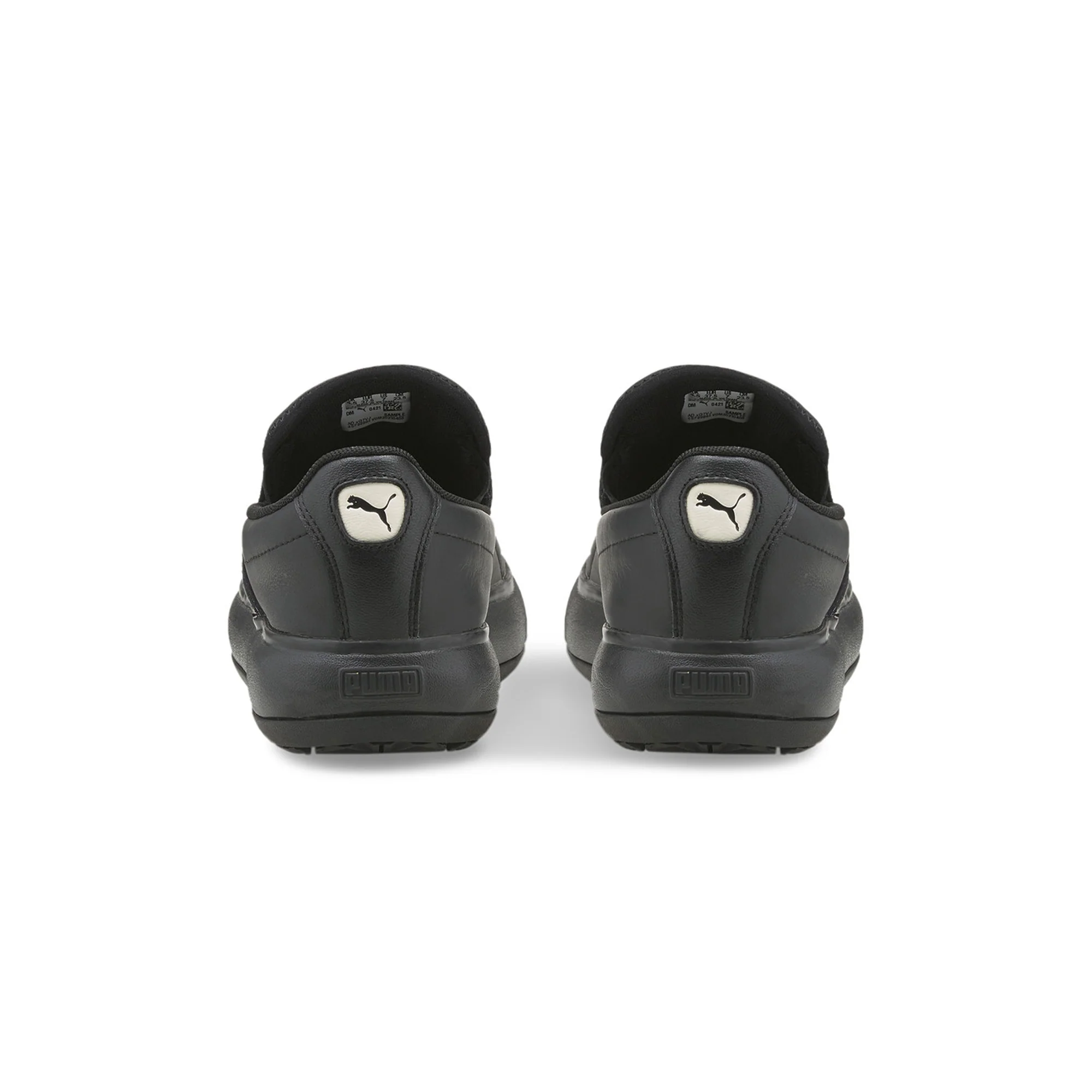 Puma Womens Suede Mayu Slip-On Ilth Wns Shoes 'Puma Black-Pristine' - Image 3